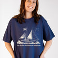 Franklin's Tower tribute t-shirt with original lot style artwork on Comfort Colors 1717