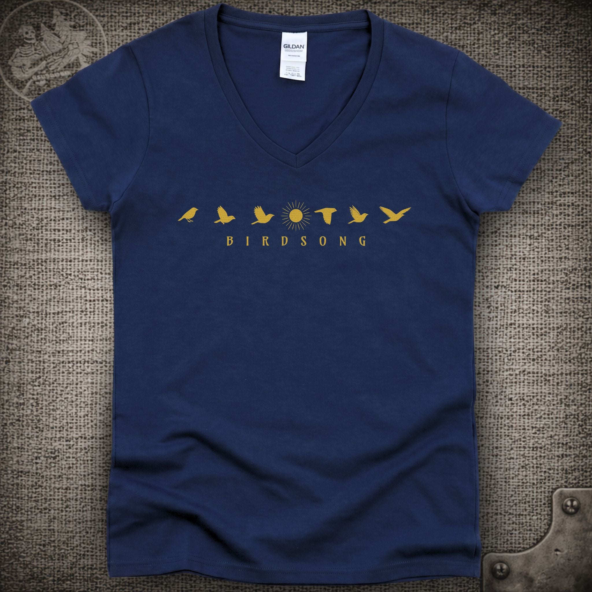Bird Song Flight  | Grateful Dead Shakedown Lot Style Ladies V-Neck Tee