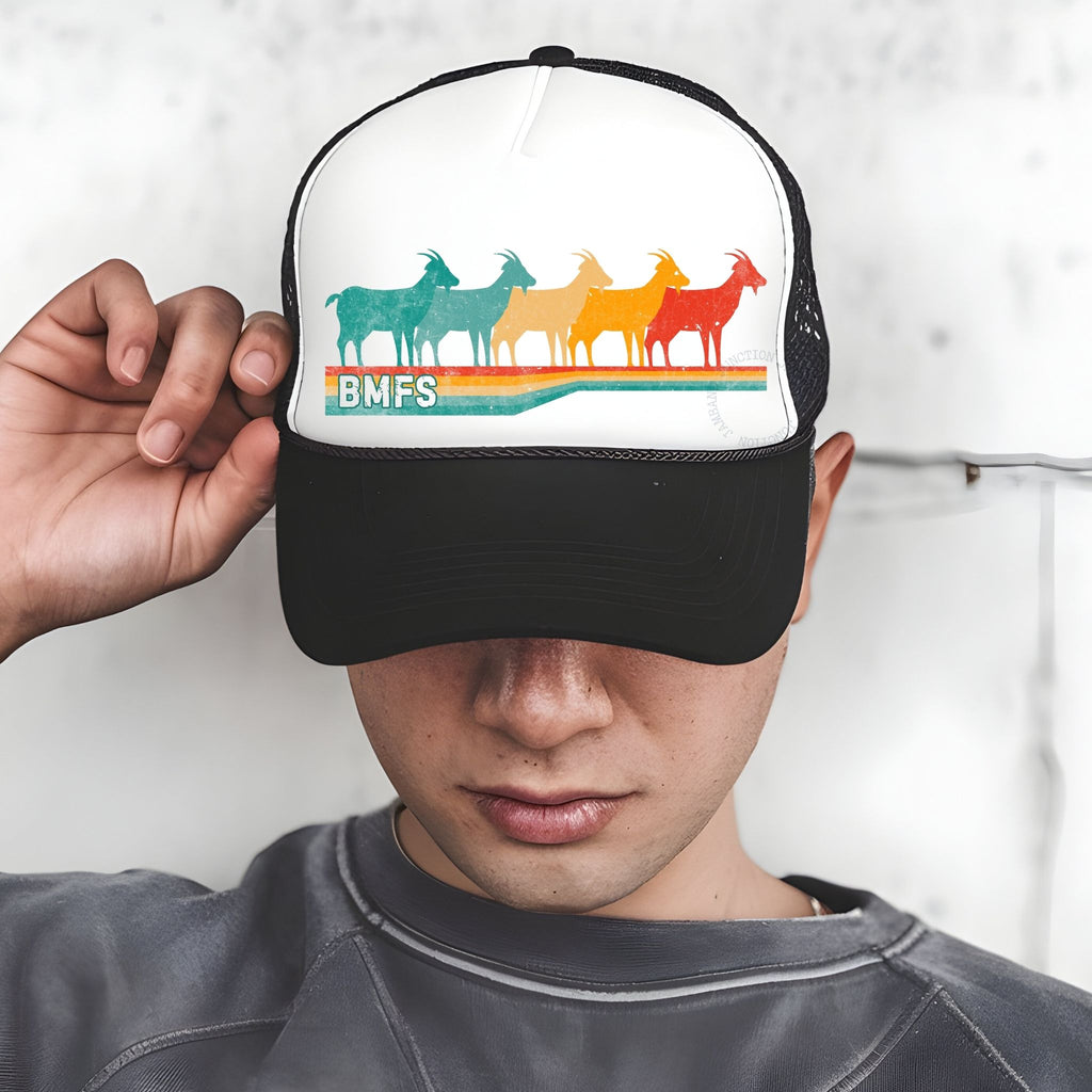 Retro Goats | Billy Strings Inspired Trucker Hat