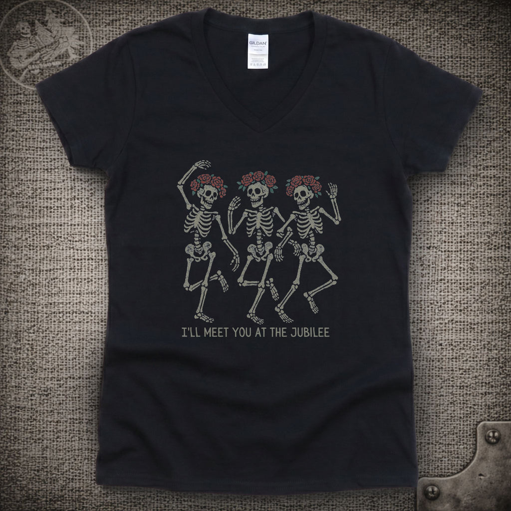 Sugaree | Grateful Dead Shakedown Lot Style Ladies V-Neck Tee
