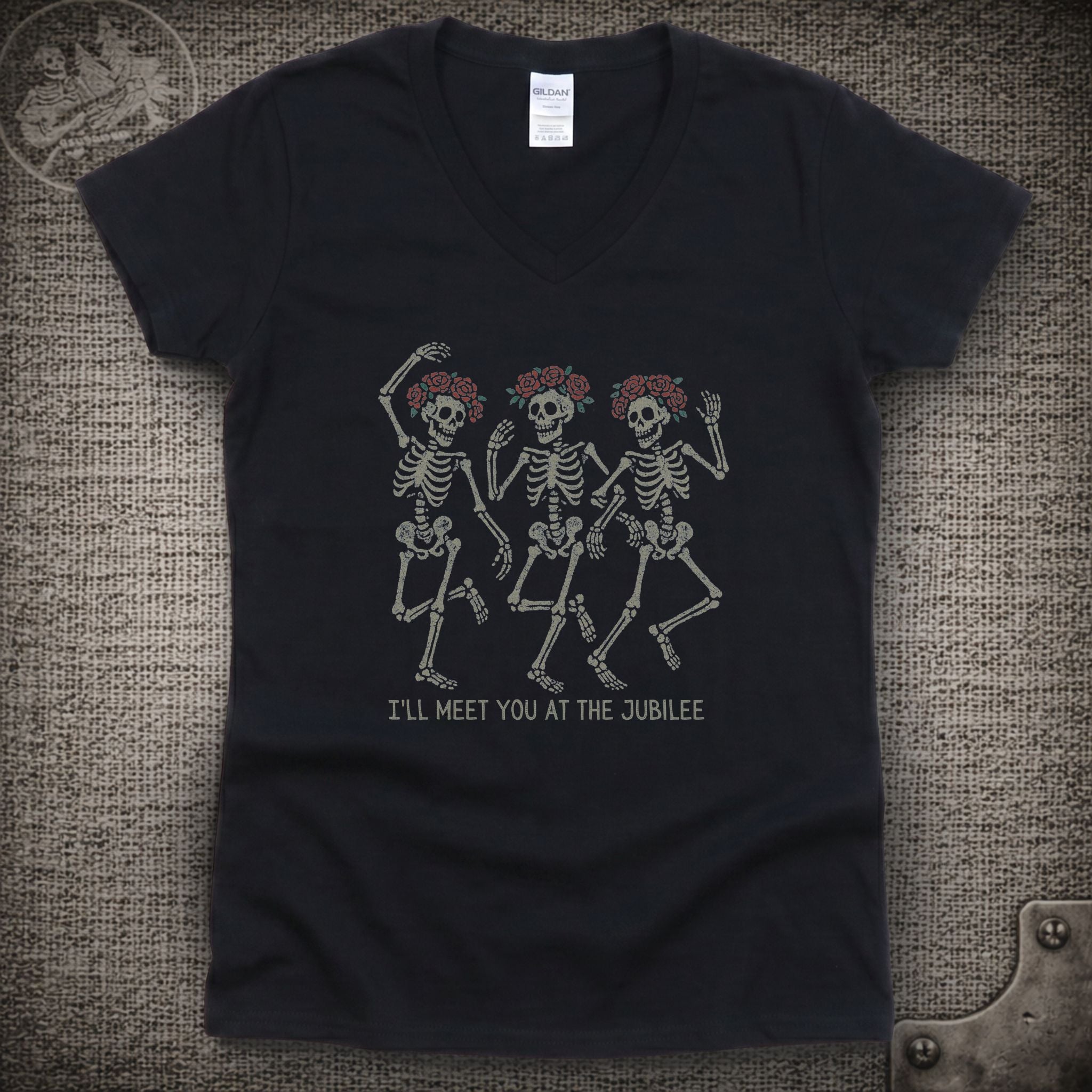 Sugaree | Grateful Dead Shakedown Lot Style Ladies V-Neck Tee
