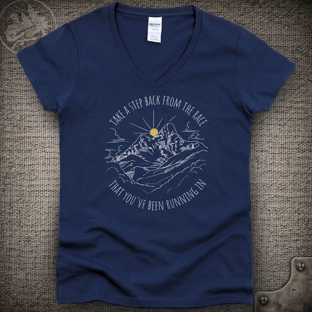 Give It Time | Goose Shakedown Lot Style Ladies V-Neck Tee