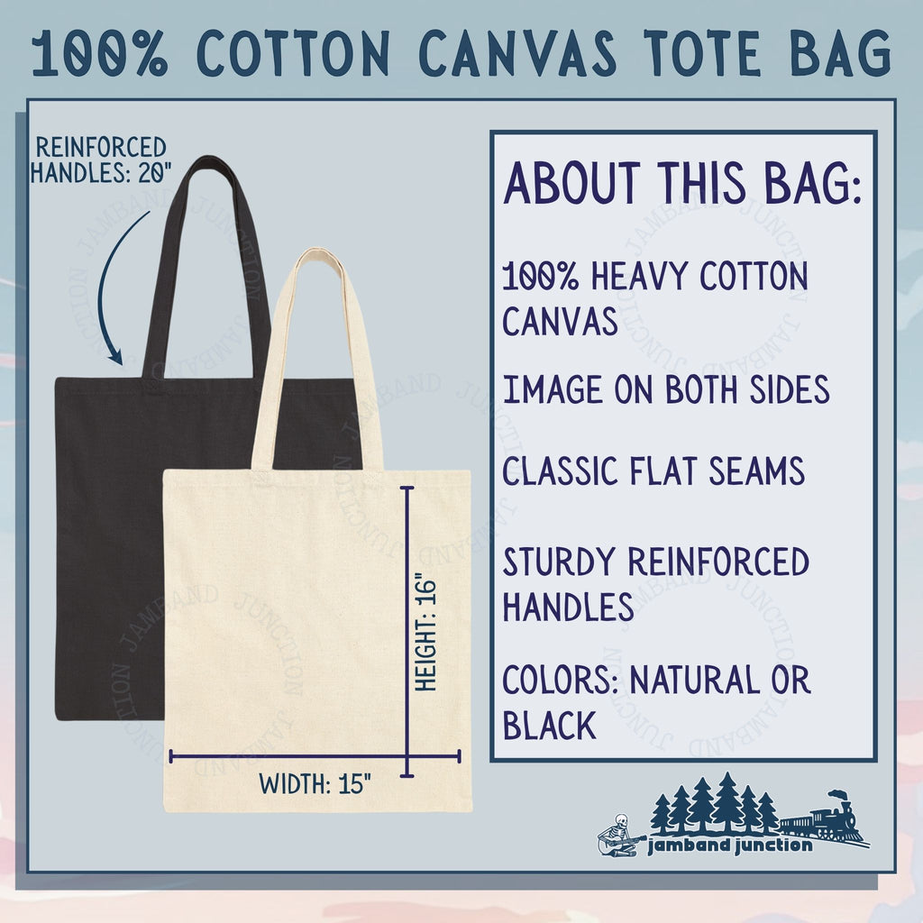 Grateful Dead St Stephen Inspired Shakedown Style Tote Bag