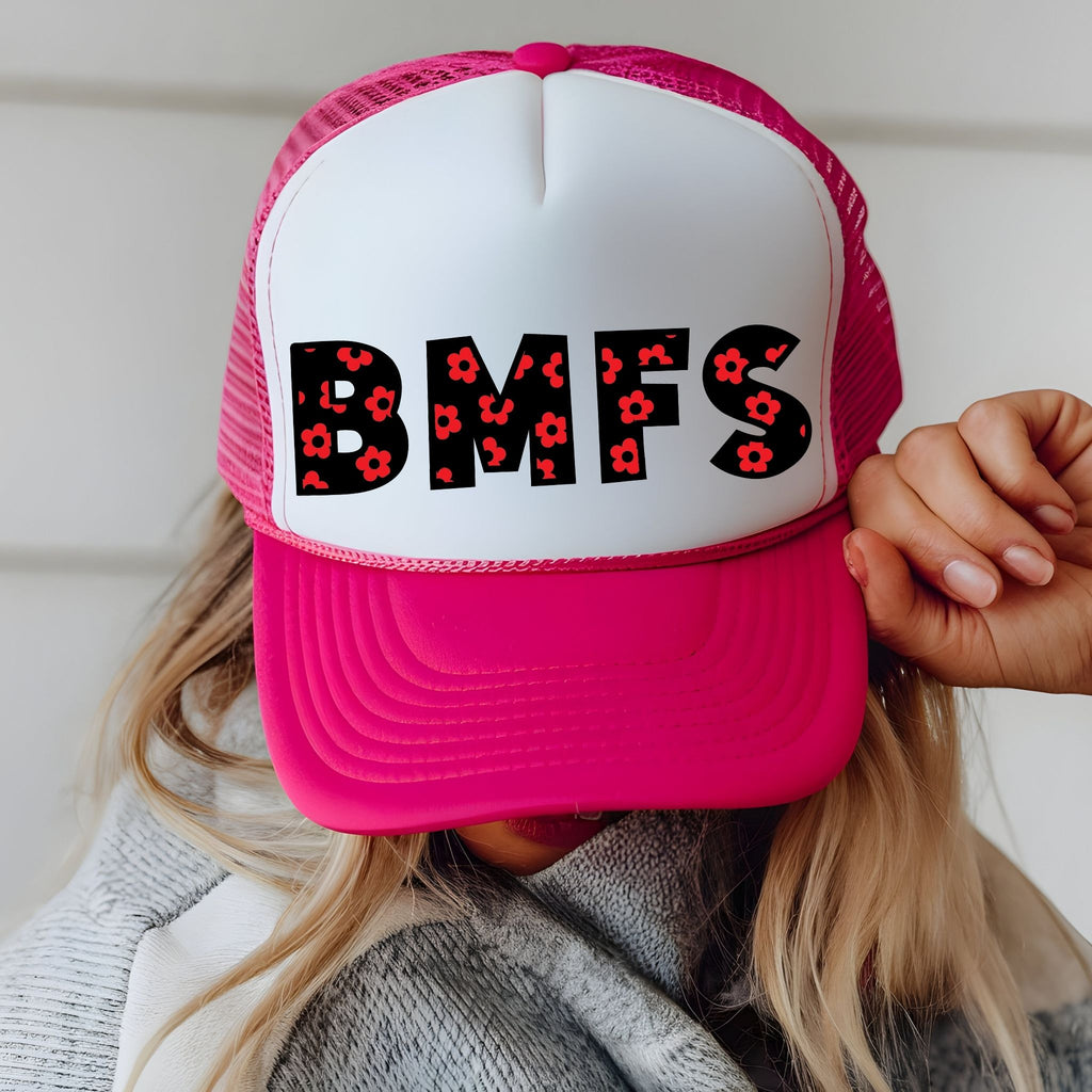 BMFS Red Daisies | Billy Strings Inspired Trucker Hat