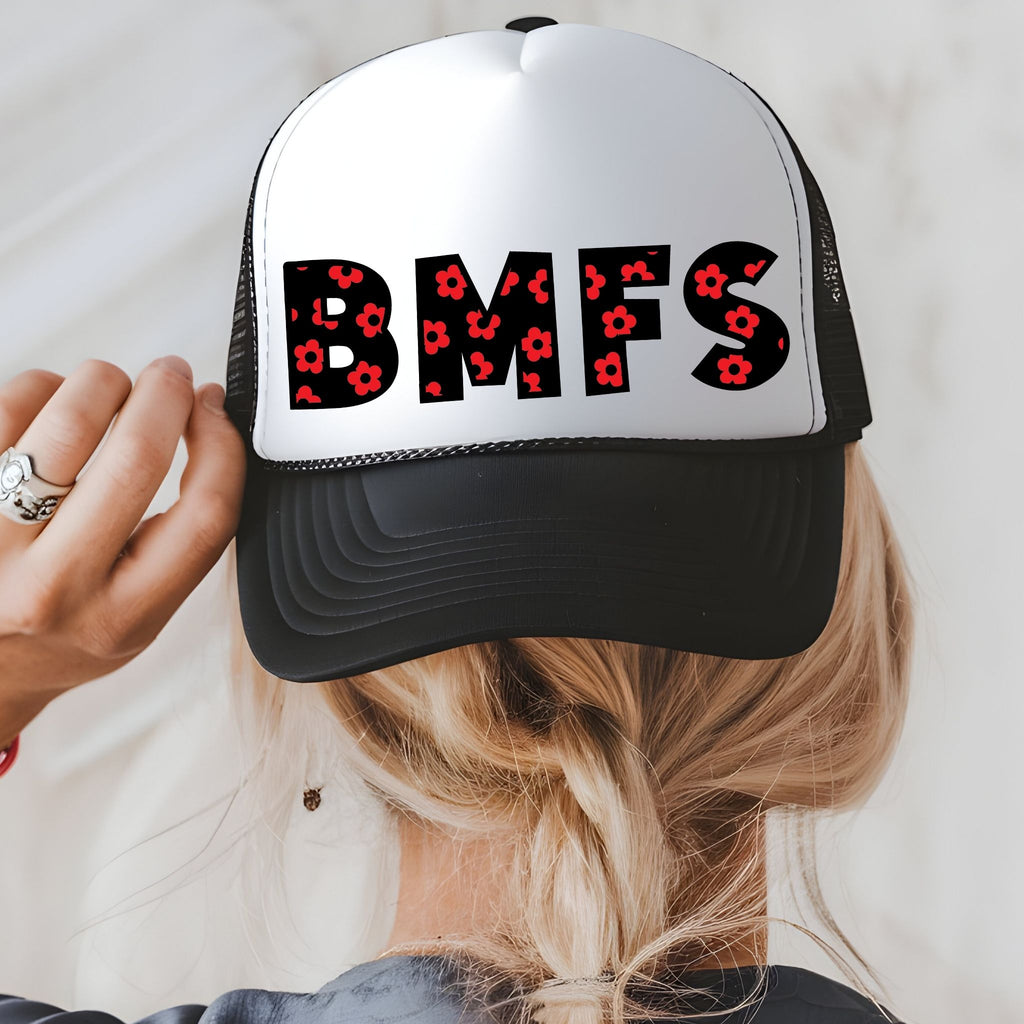 BMFS Red Daisies | Billy Strings Inspired Trucker Hat