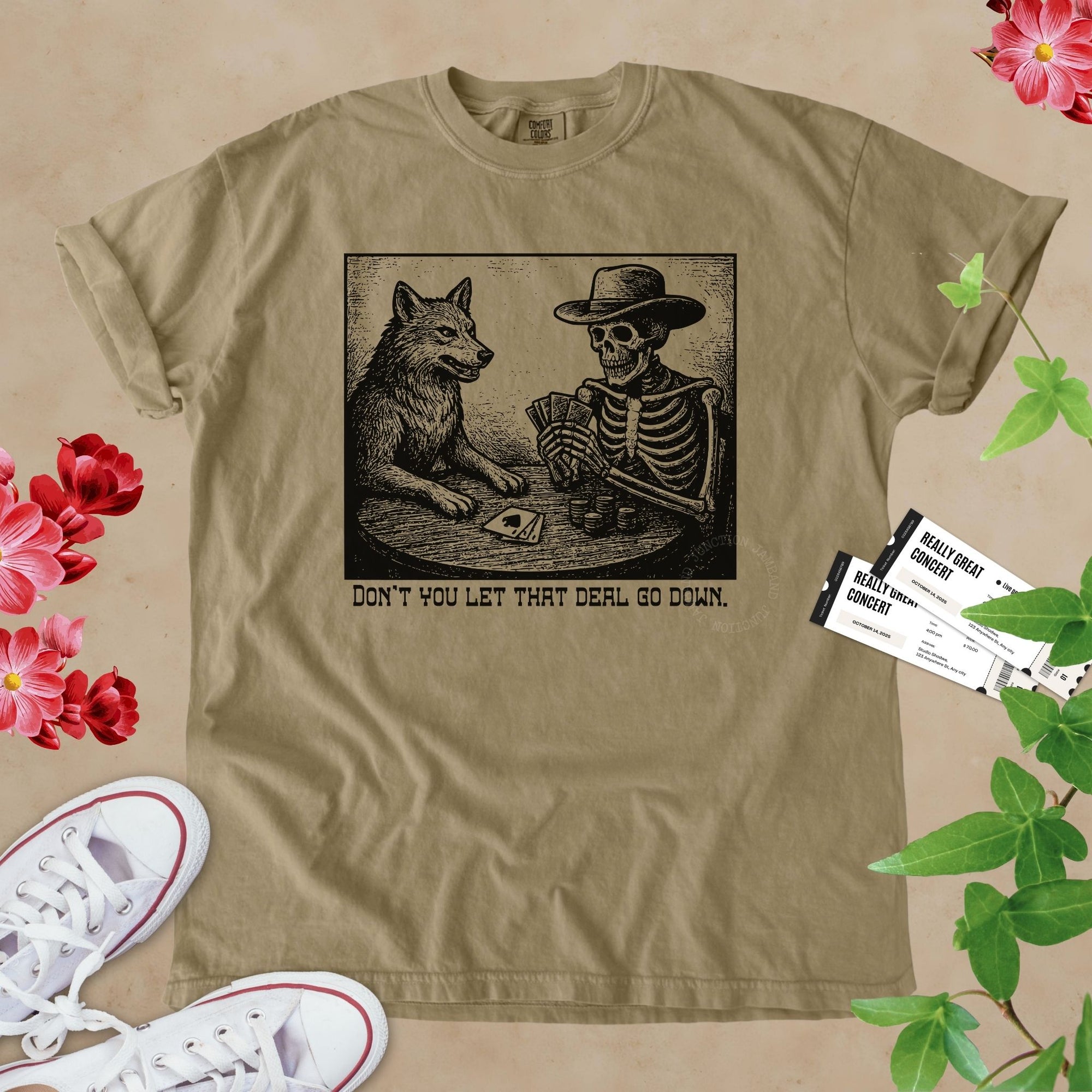 Deal | Grateful Dead Inspired Shakedown Style T-Shirt