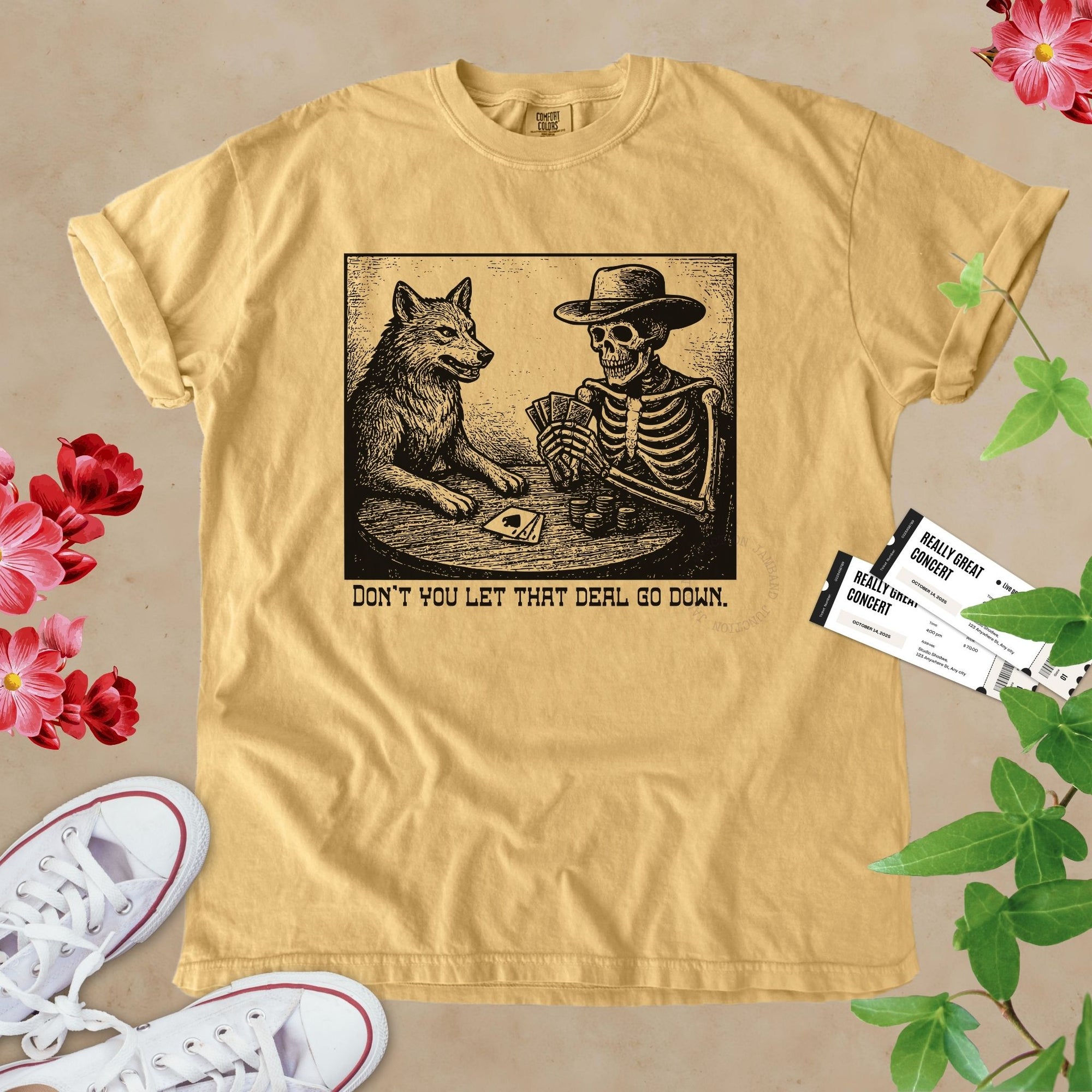 Deal | Grateful Dead Inspired Shakedown Style T-Shirt