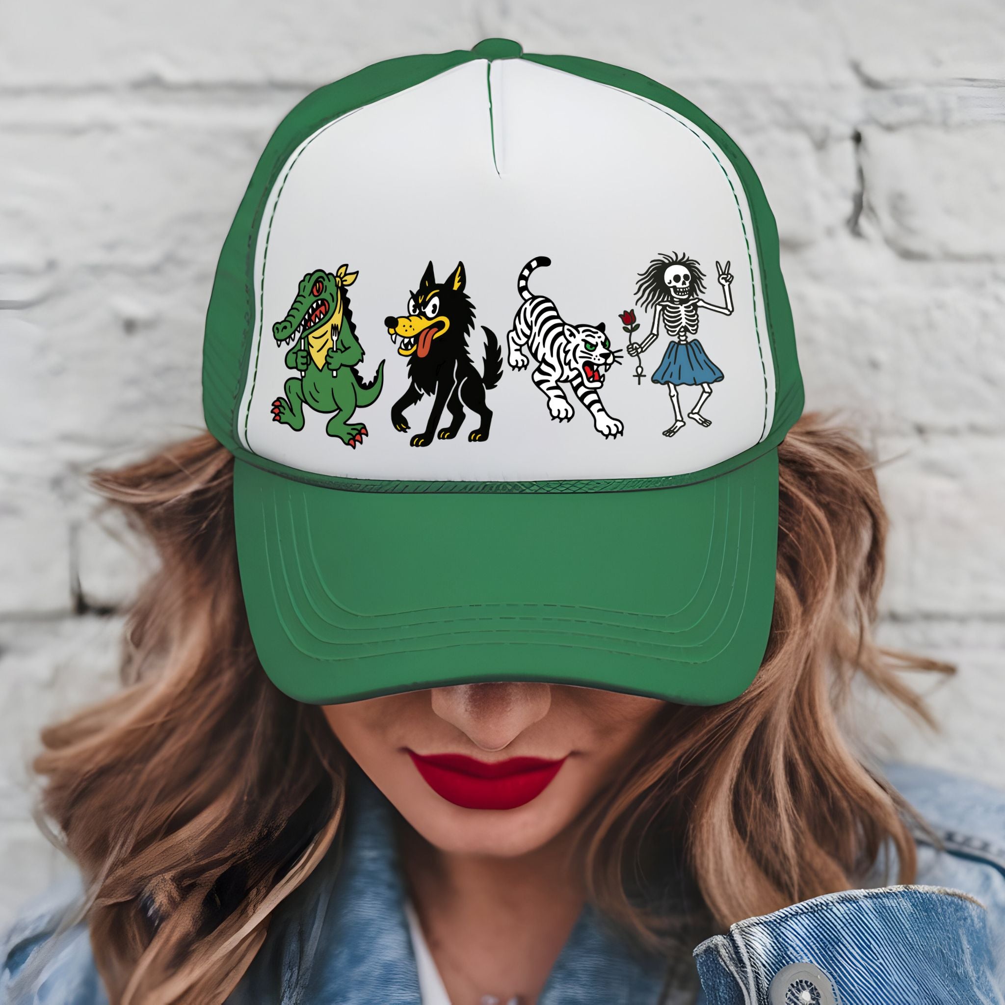 Jerry Garcia Guitars  | Grateful Dead Inspired Trucker Hat