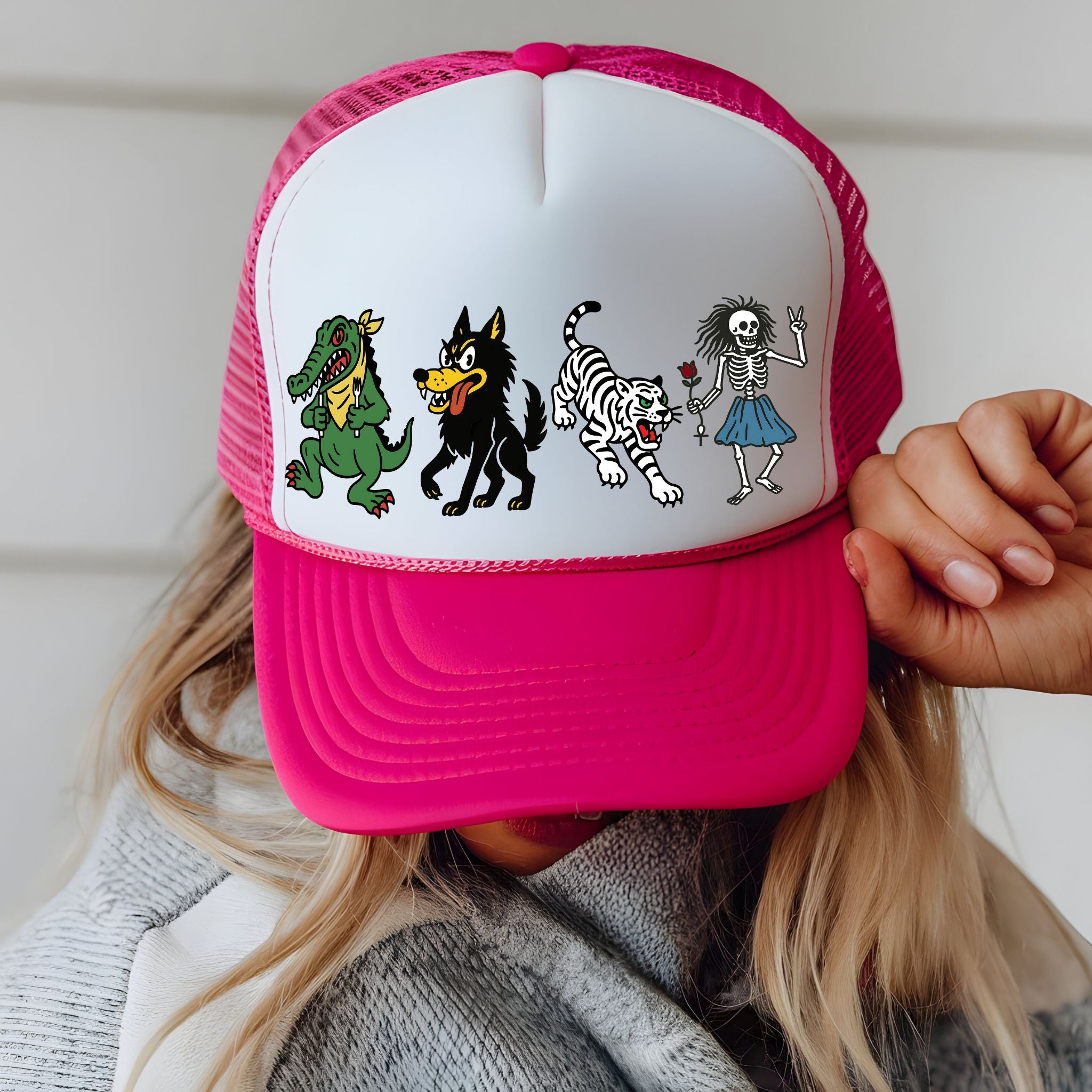 Jerry Garcia Guitars  | Grateful Dead Inspired Trucker Hat