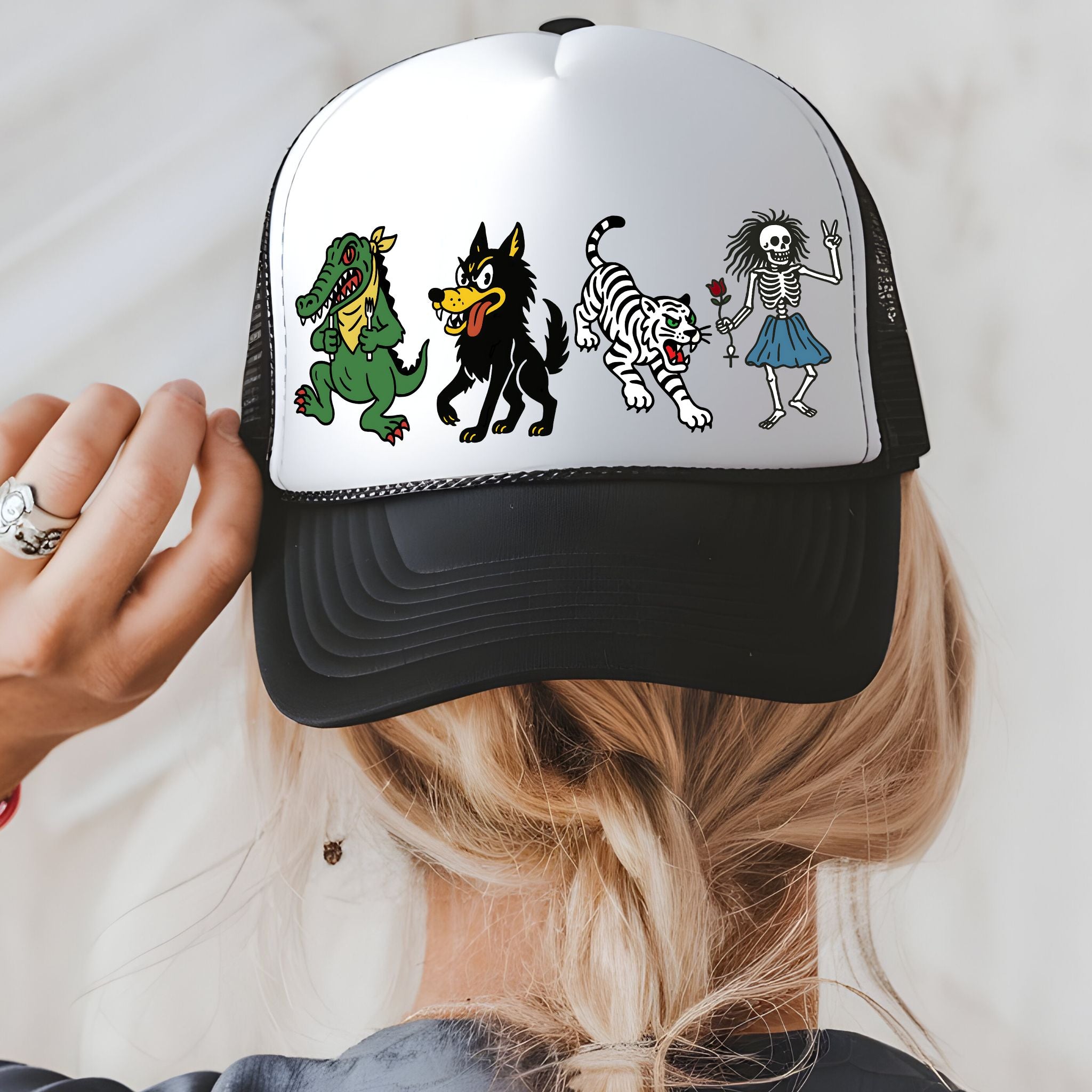 Jerry Garcia Guitars  | Grateful Dead Inspired Trucker Hat