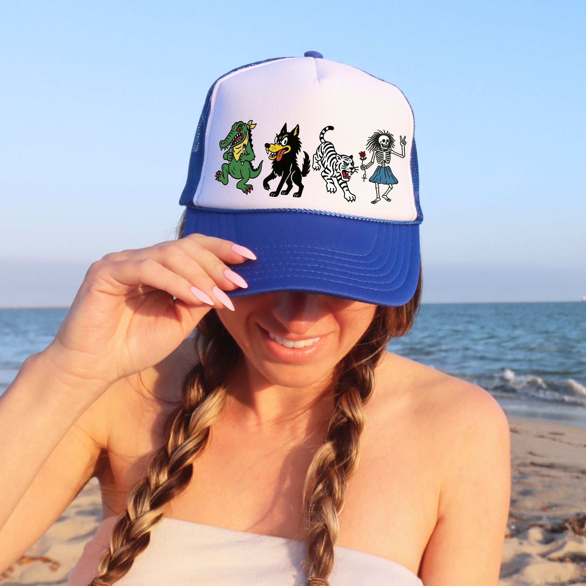 Jerry Garcia Guitars  | Grateful Dead Inspired Trucker Hat