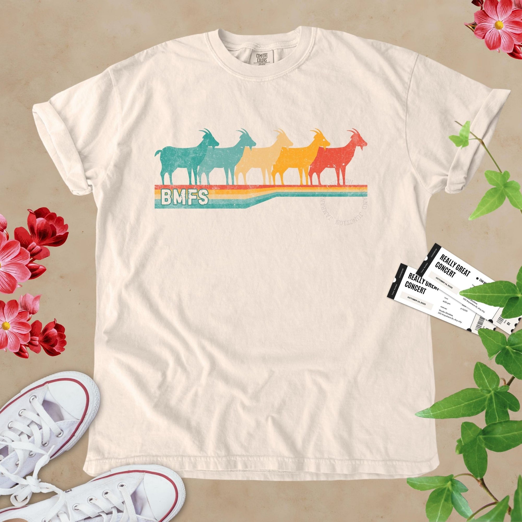 BMFS Retro Goats | Billy Strings Inspired T-Shirt