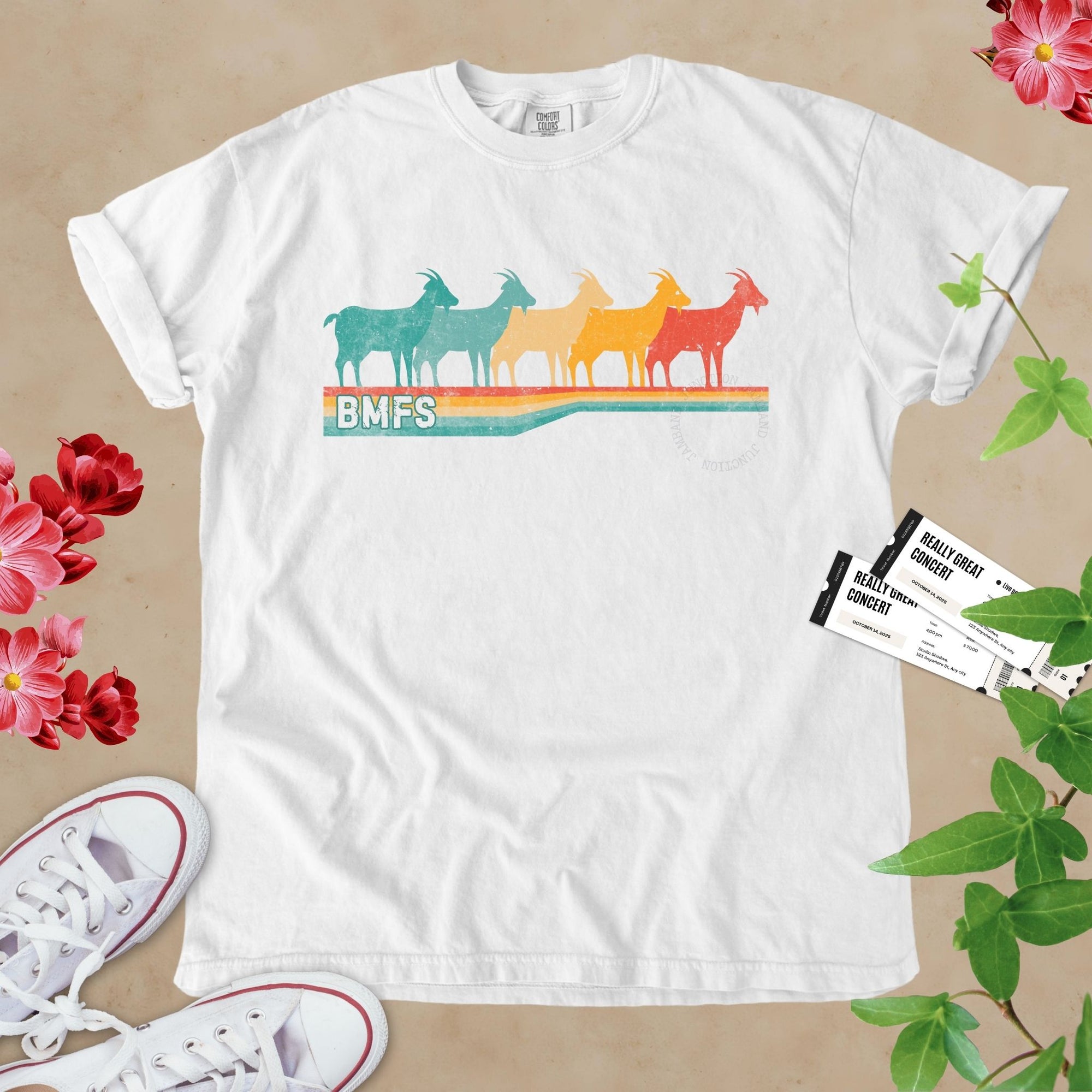 BMFS Retro Goats | Billy Strings Inspired T-Shirt