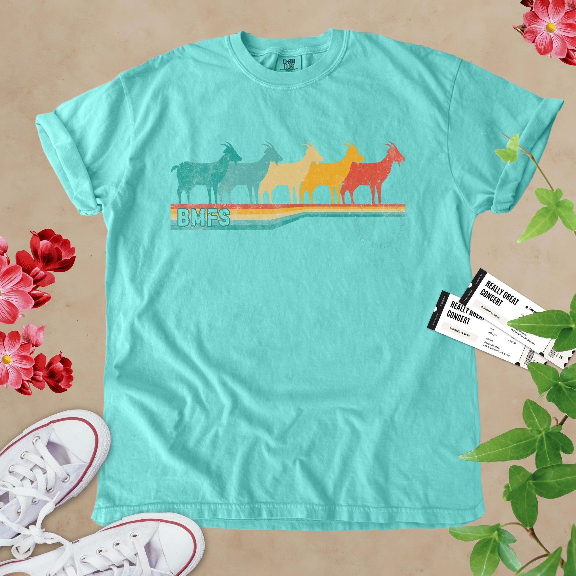 BMFS Retro Goats | Billy Strings Inspired T-Shirt