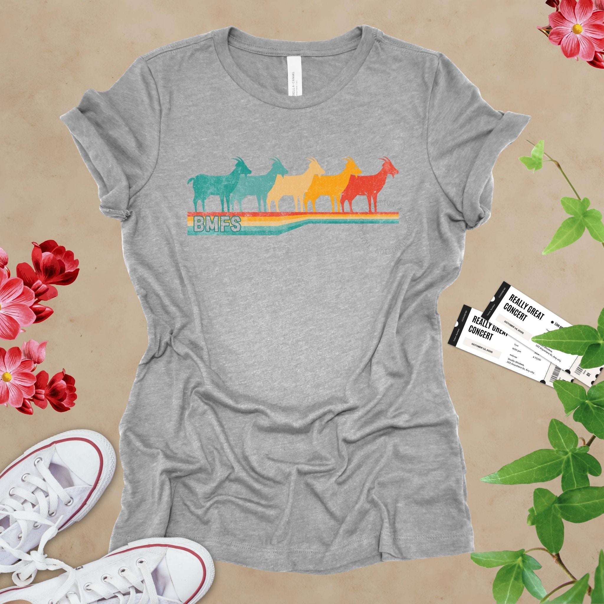 Retro Goats| Billy Strings Inspired Women's T-Shirt