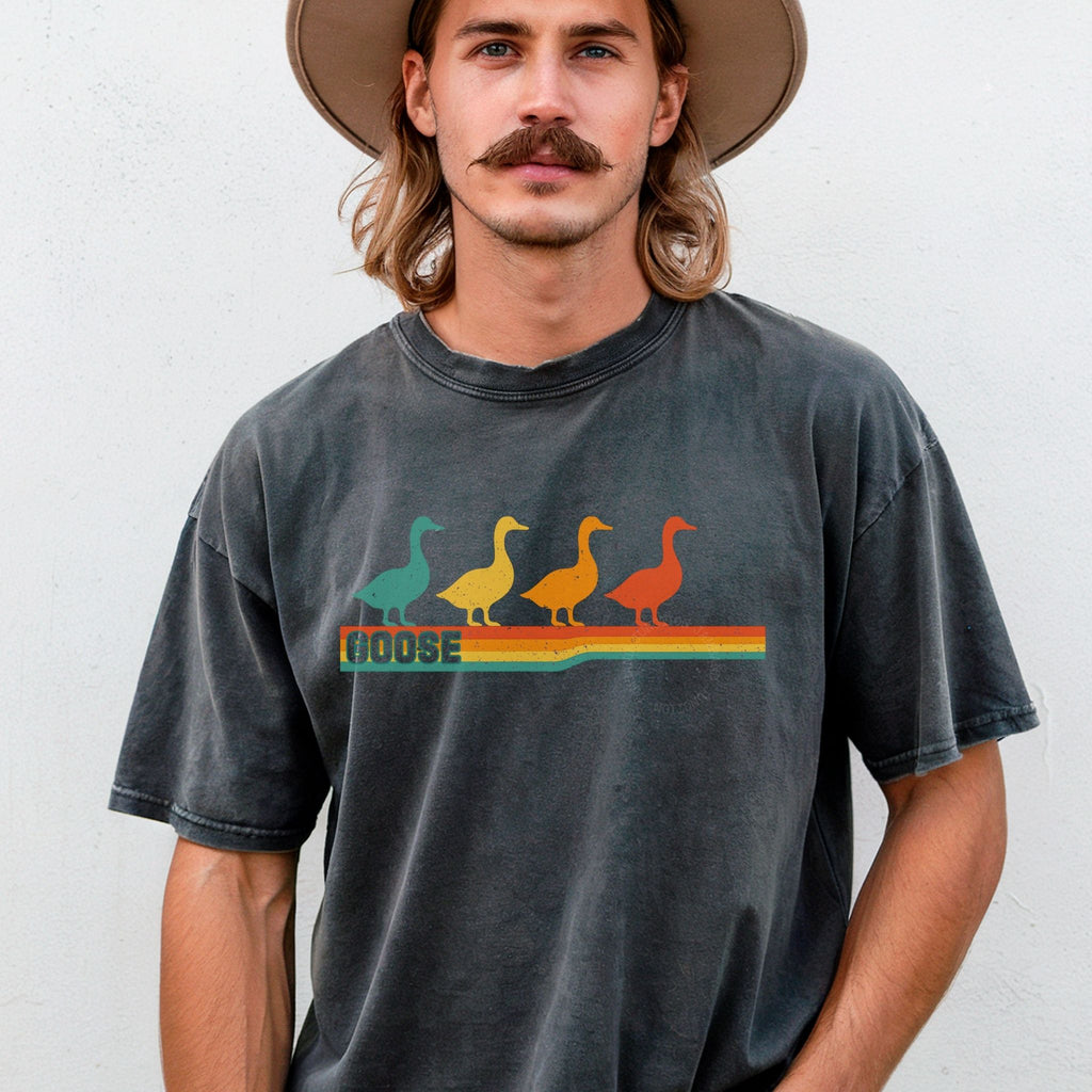 Retro Geese | Goose Inspired Shakedown Style T-Shirt