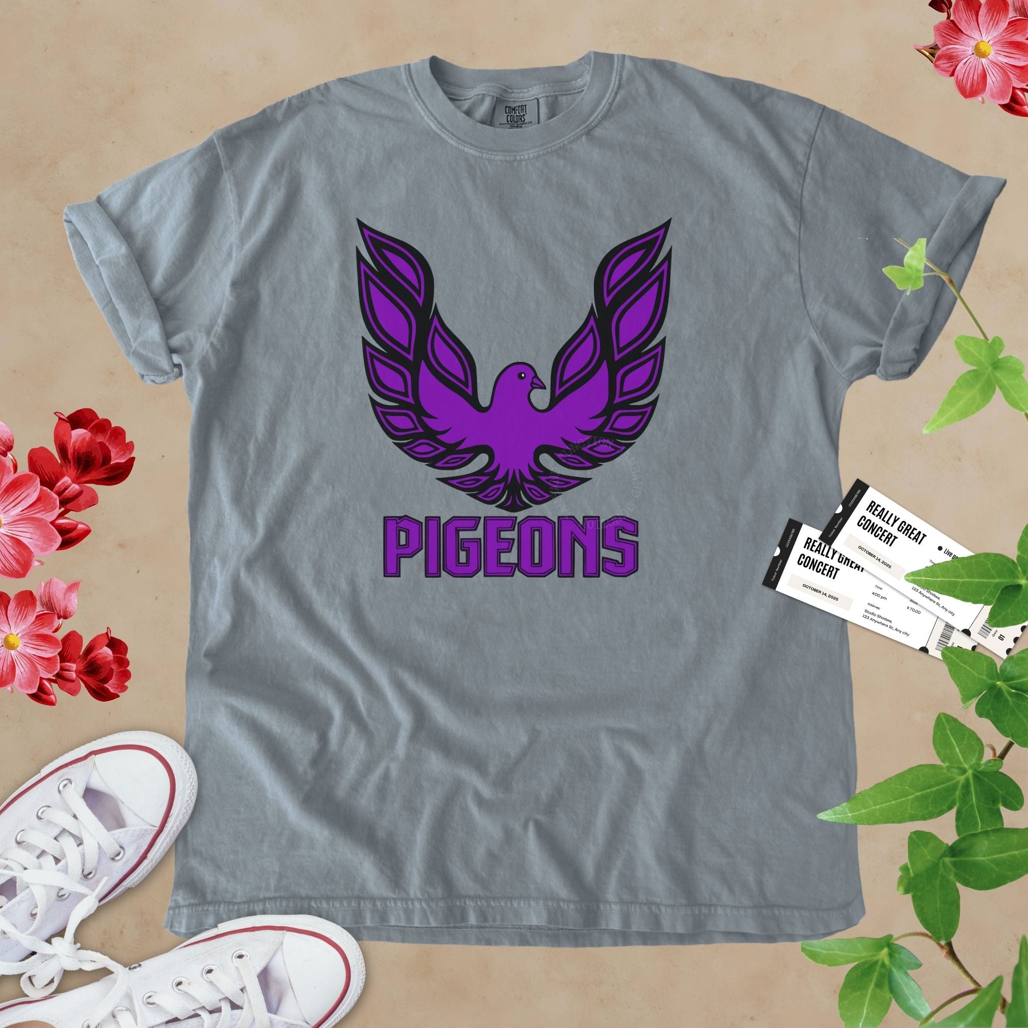 Pigeons | Widespread Panic Inspired Shakedown Style T-Shirt