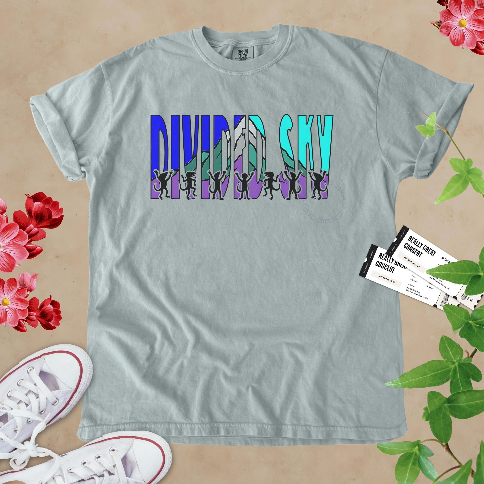 Divided Sky | Phish Inspired Shakedown Lot T-Shirt