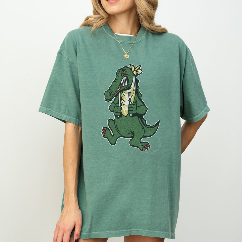 Comfort Colors 1717 unisex t-shirt with Alligator guitar design