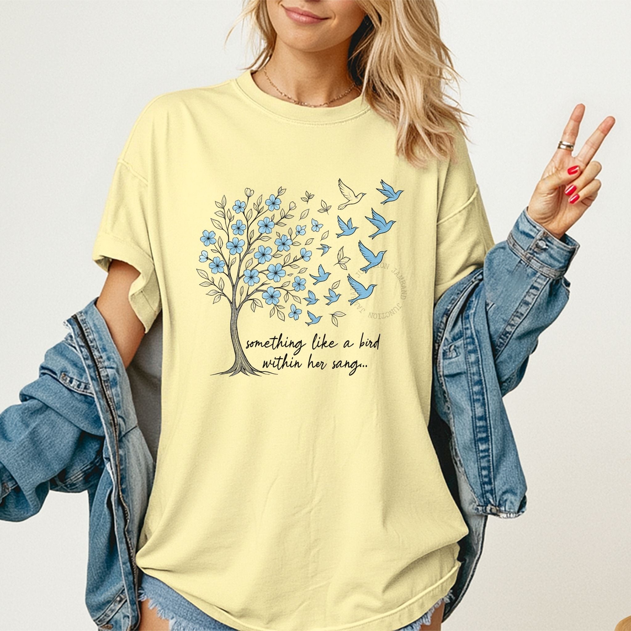 Grateful Dead Birdsong design shirt for Deadheads and jamband fans