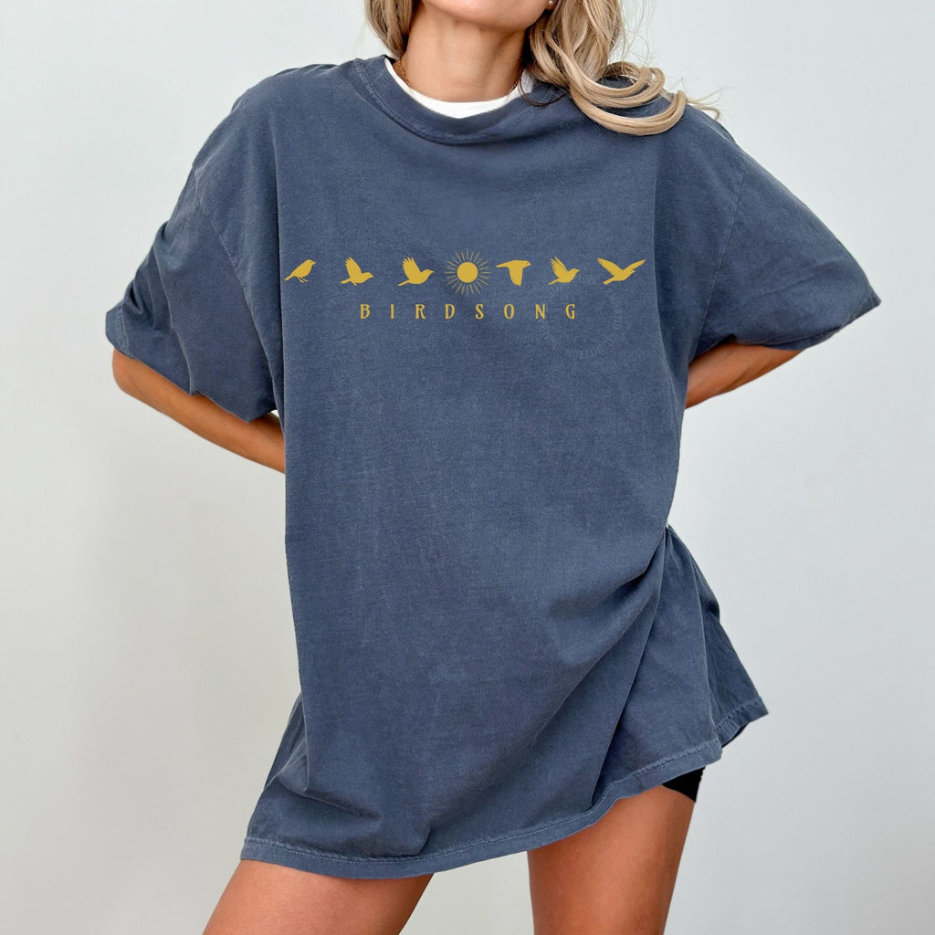 Comfort Colors 1717 unisex Birdsong birdphases graphic t-shirt