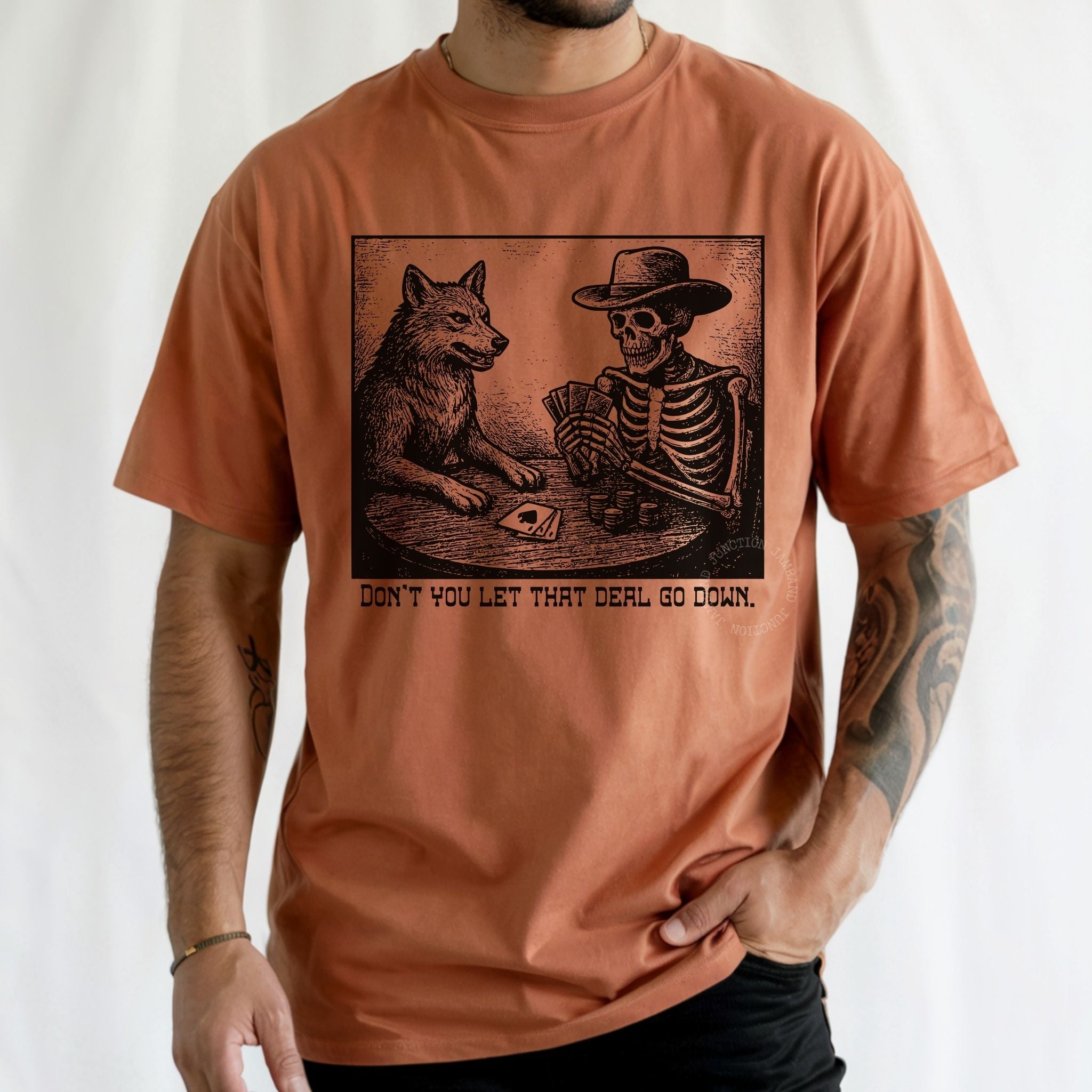 Original Deal design shirt with lot style artwork