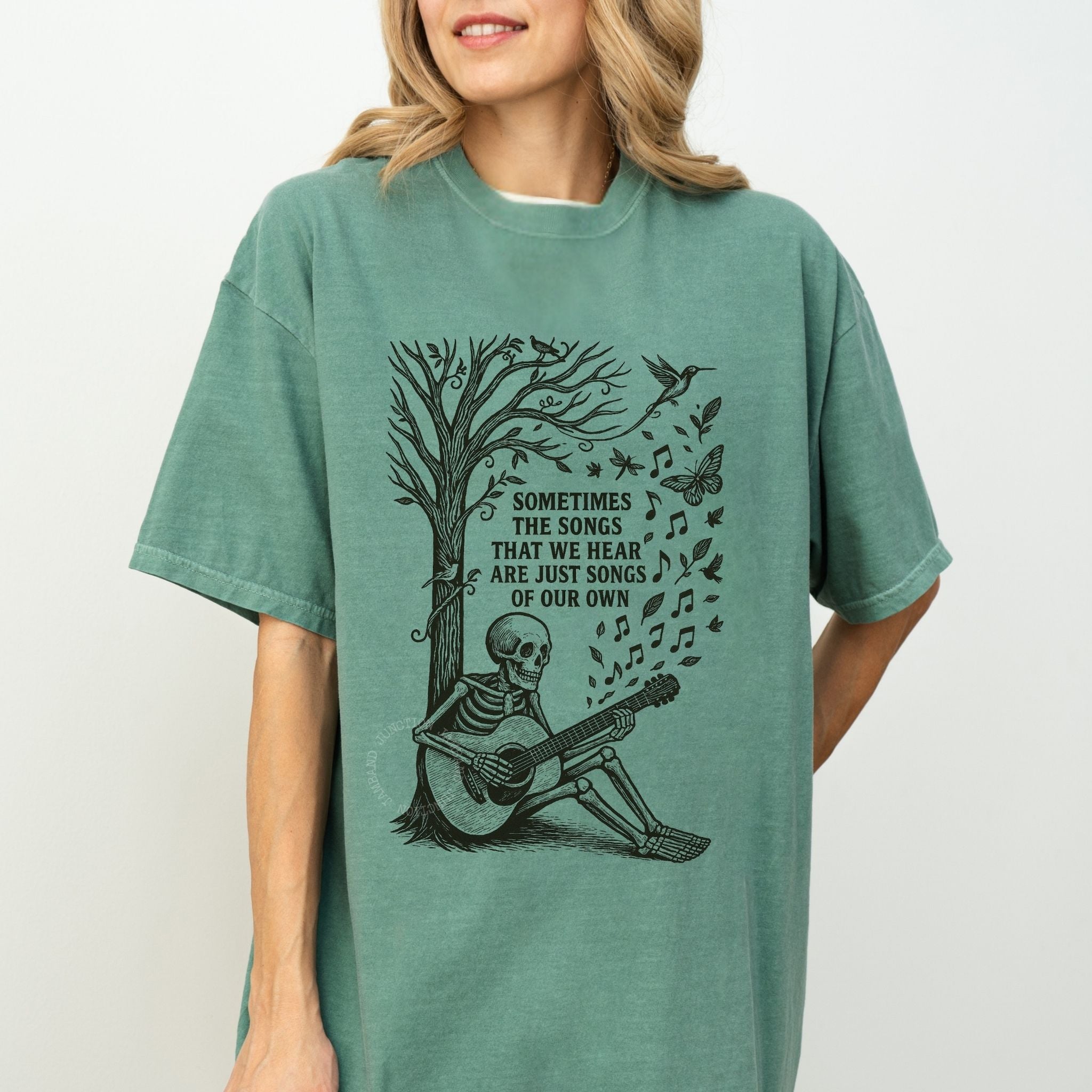 Cosmic style Eyes of the World artwork shirt in Shakedown style