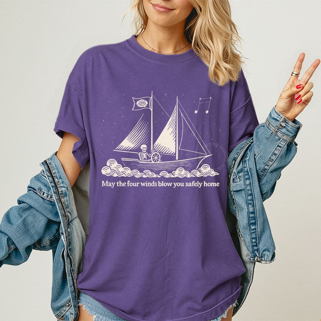 Franklin's Tower artwork shirt in Shakedown lot style
