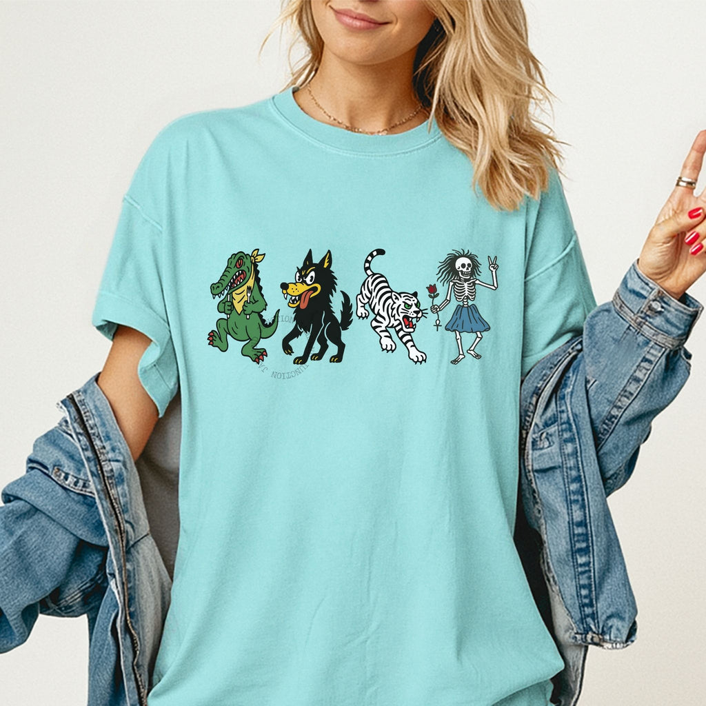 Jerry Garcia instruments design shirt with lot style vibe