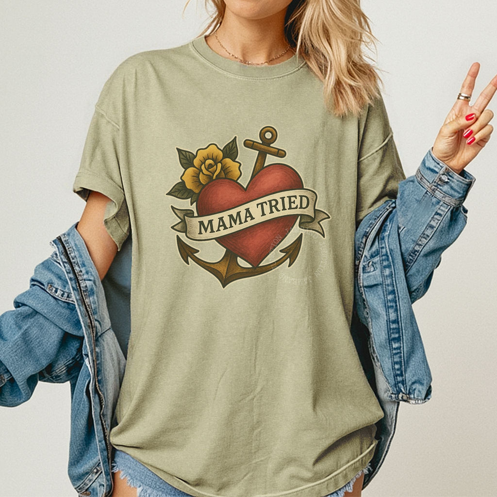 Unisex Mama Tried shirt for live music and jam band fans