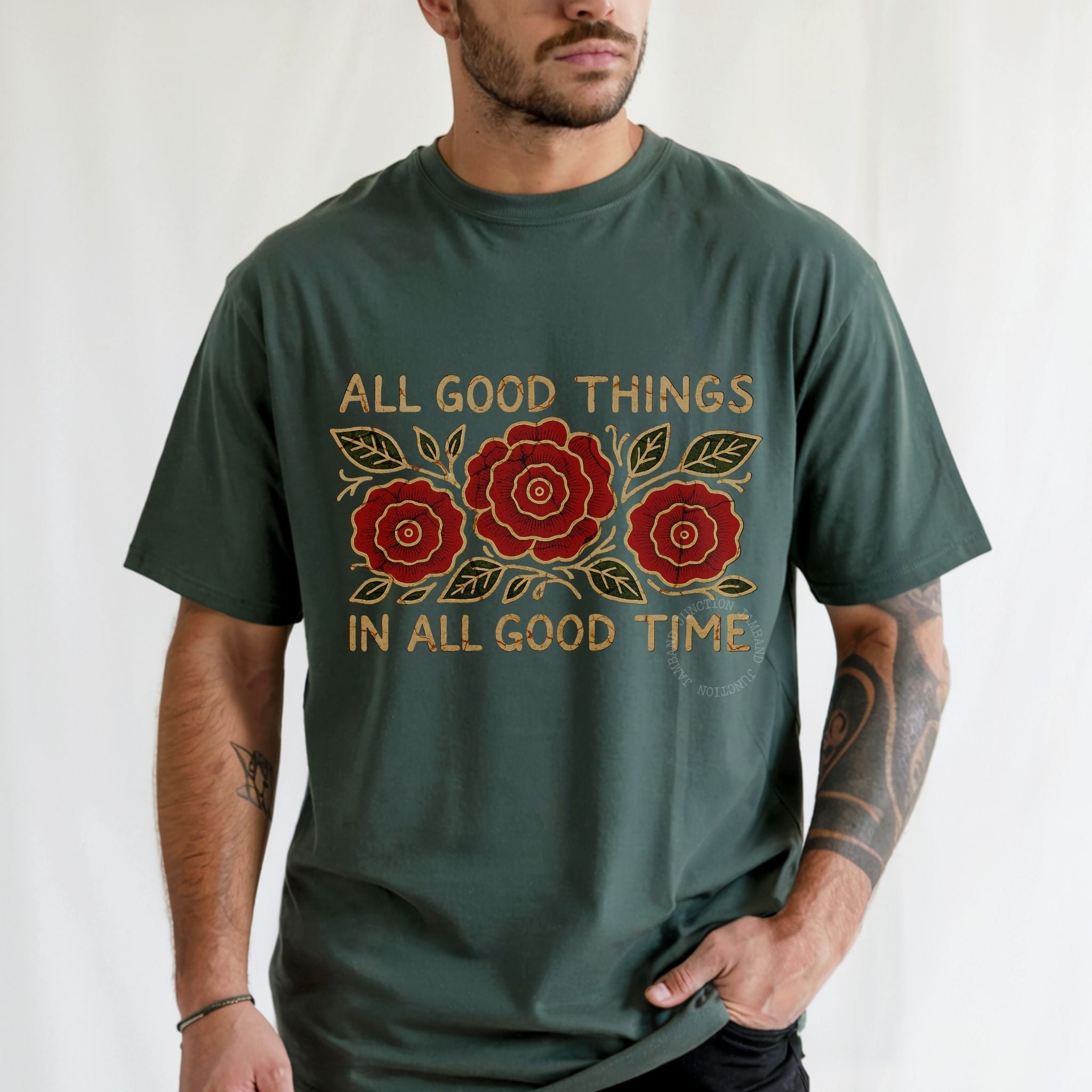 Comfort Colors 1717 unisex Run for the Roses graphic t-shirt