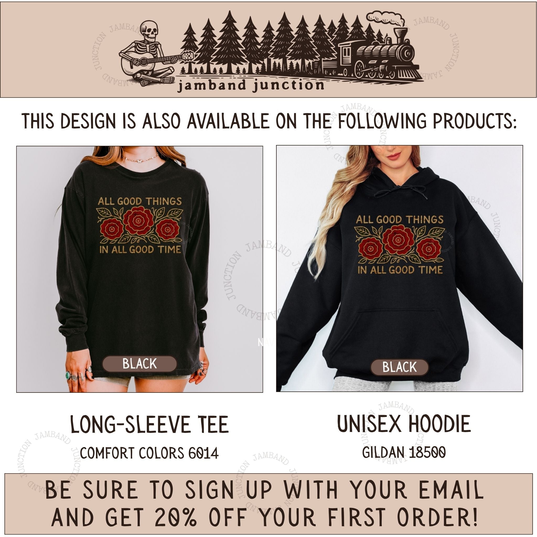 Run for the Roses design also available on long sleeve and sweatshirt