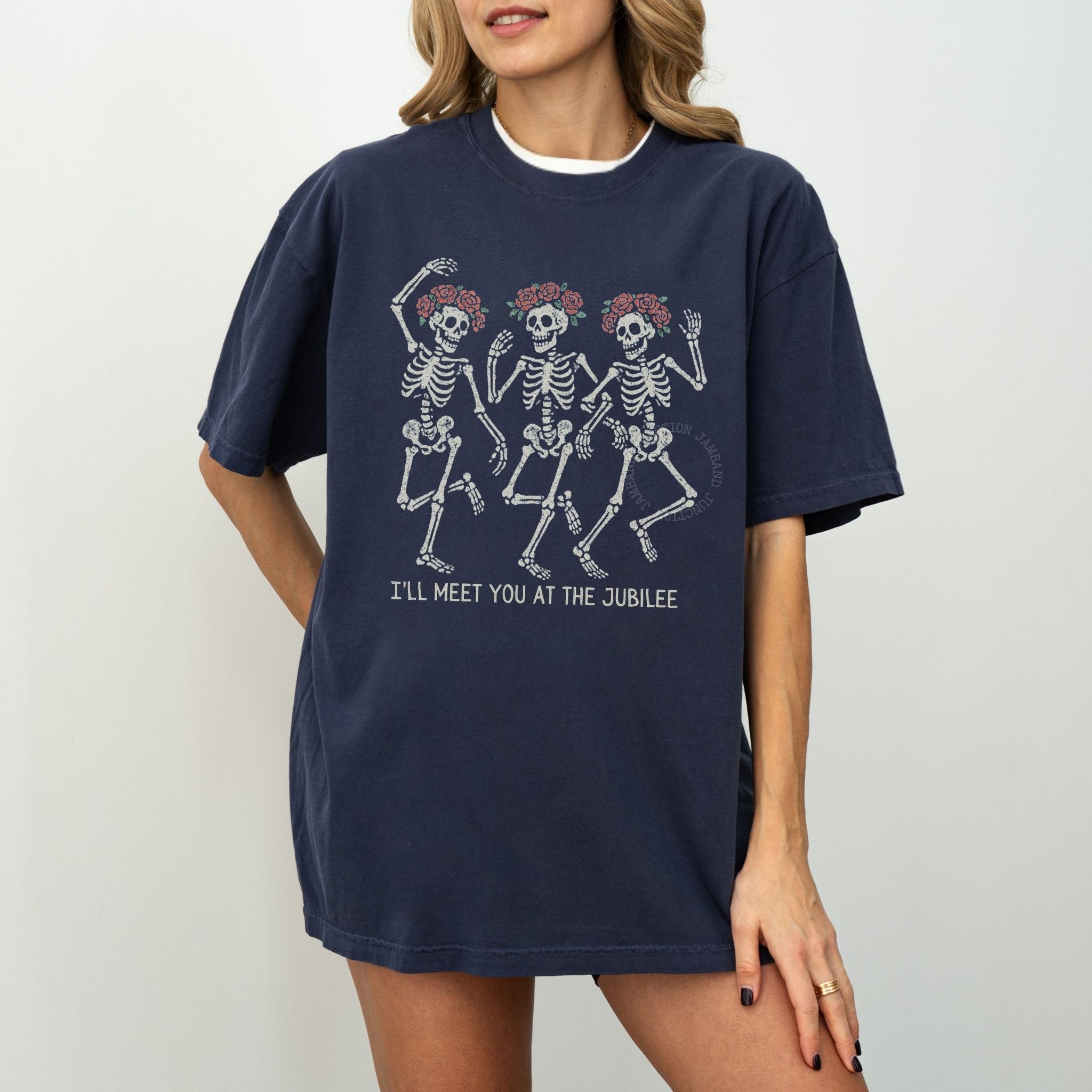 Sugaree lyric inspired design shirt with retro art style