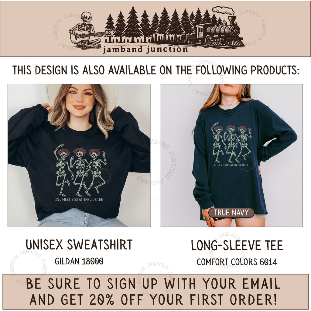 Sugaree design also available on long sleeve and sweatshirt