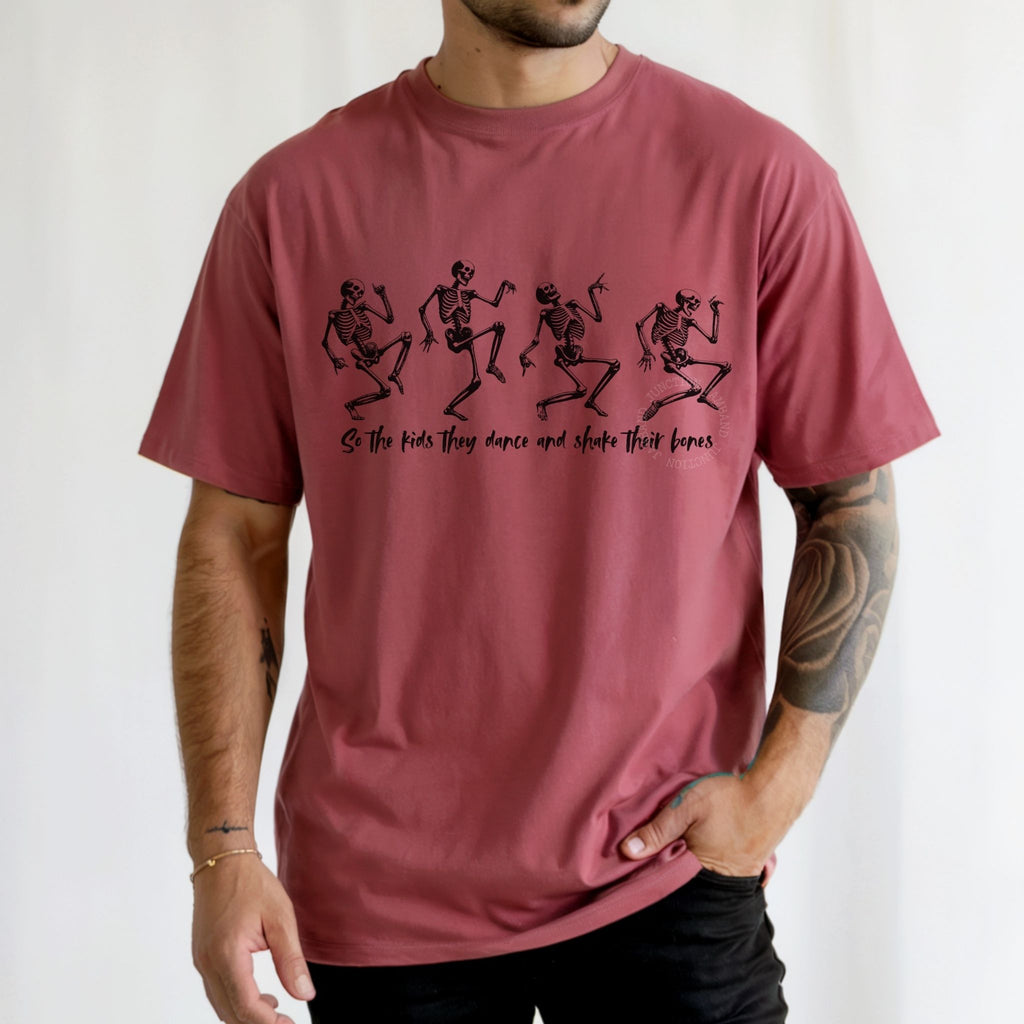 Grateful Dead Throwing Stones protest lyric t-shirt with shakedown street style artwork