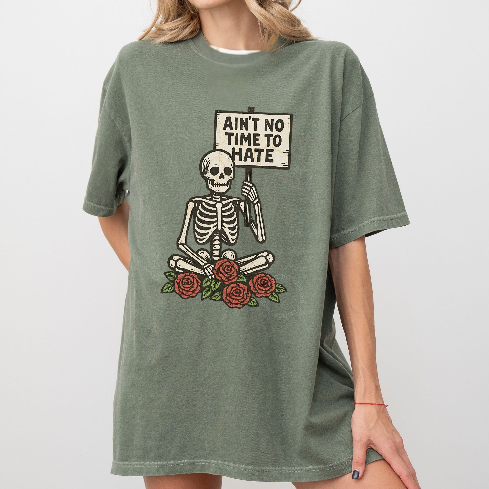 Uncle John’s Band Grateful Dead lyric shirt in vintage Shakedown lot style