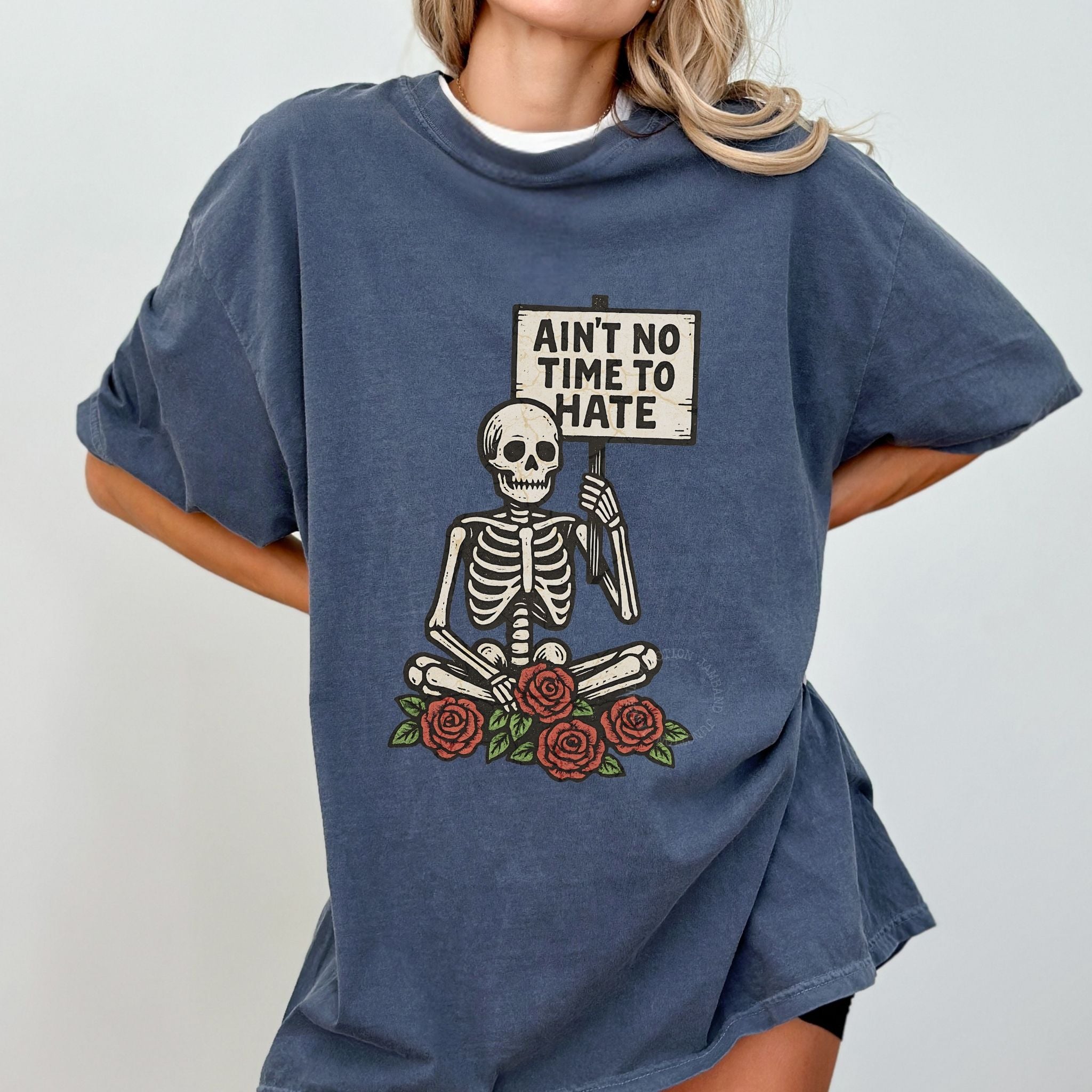 Uncle John’s Band Ain’t No Time to Hate design shirt for Deadheads and jamband fans