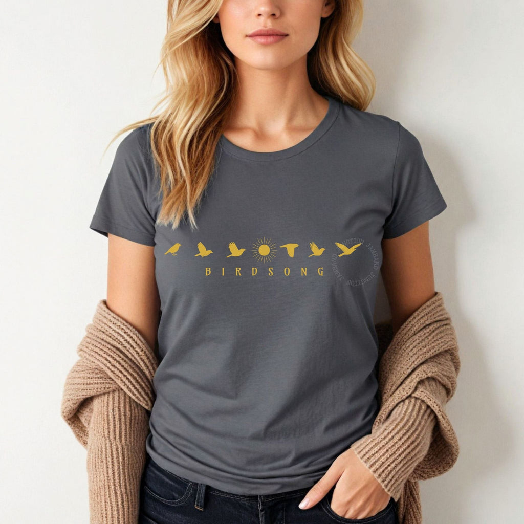 Original Birdsong illustration inspired by the Grateful Dead’s classic lyrics and Shakedown culture.