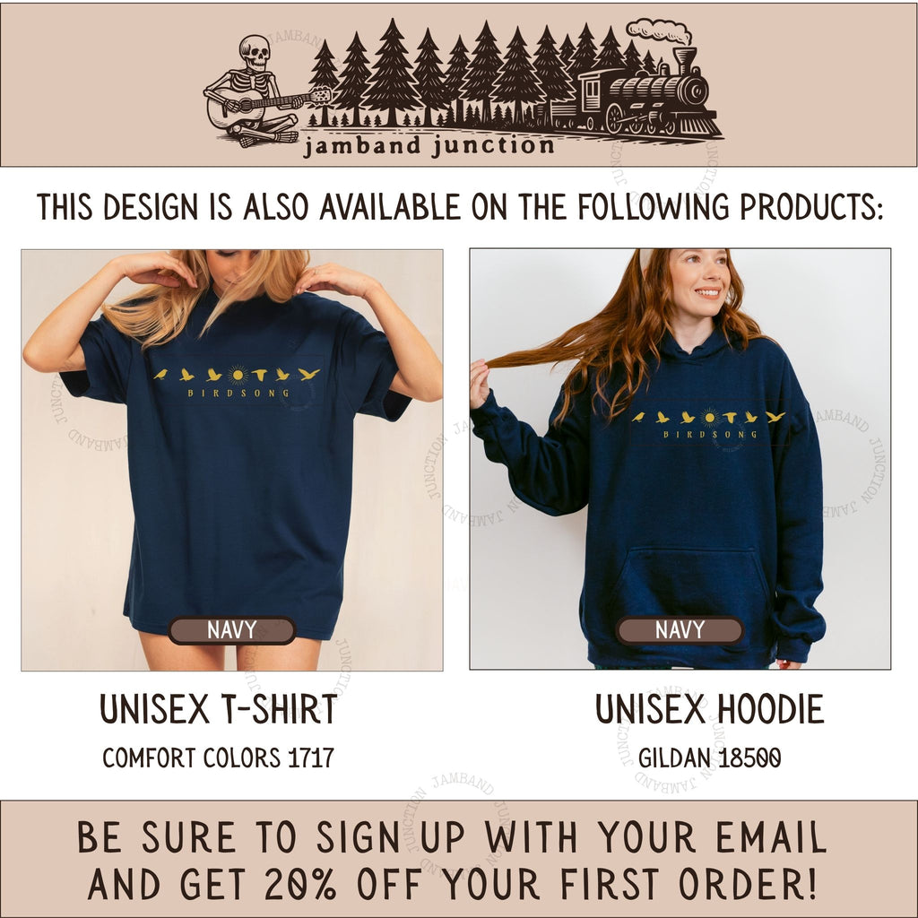 Grateful Dead Birdsong design is also available on these quality products from Jamband Junction.