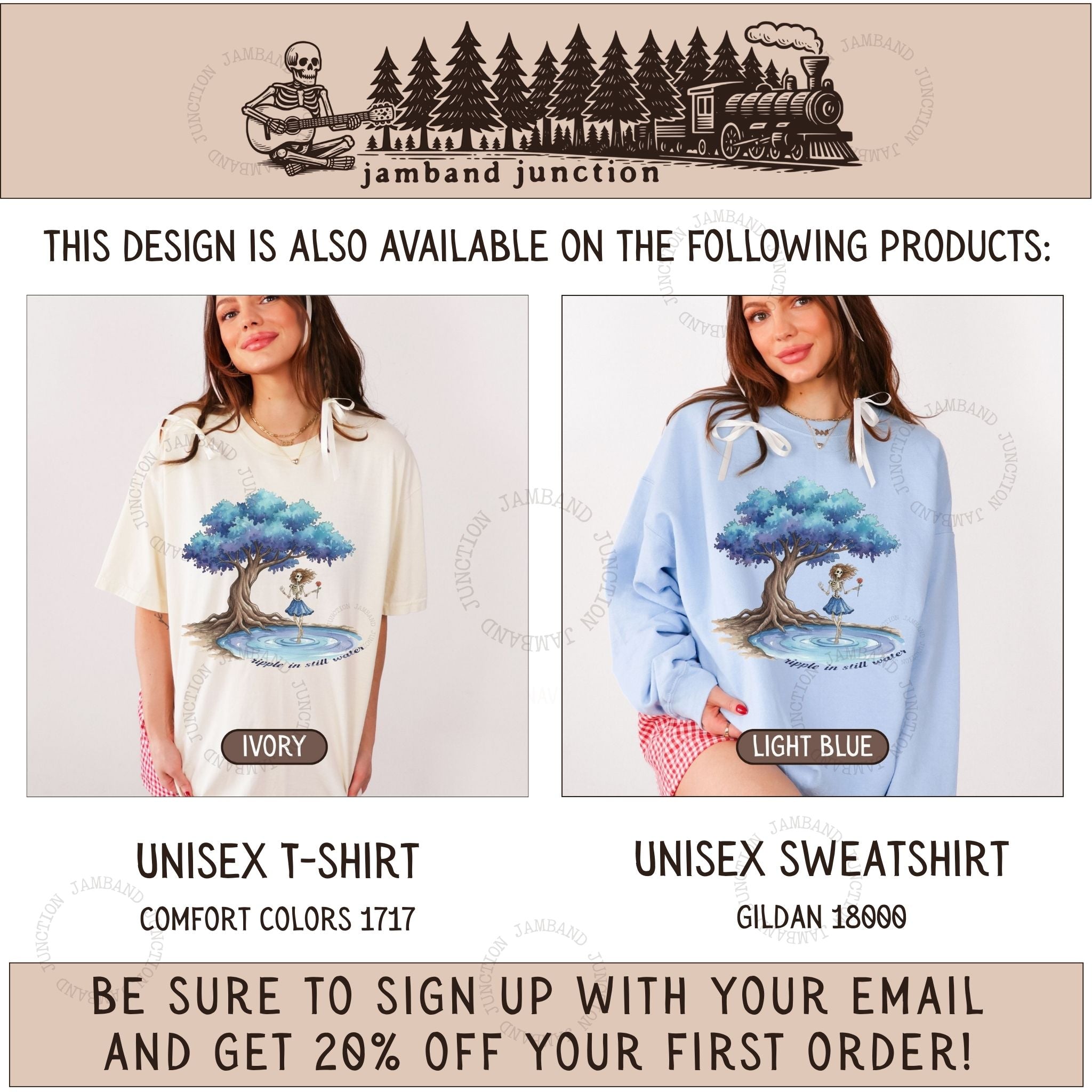 Grateful Dead Ripple design is also available on these quality products from Jamband Junction.