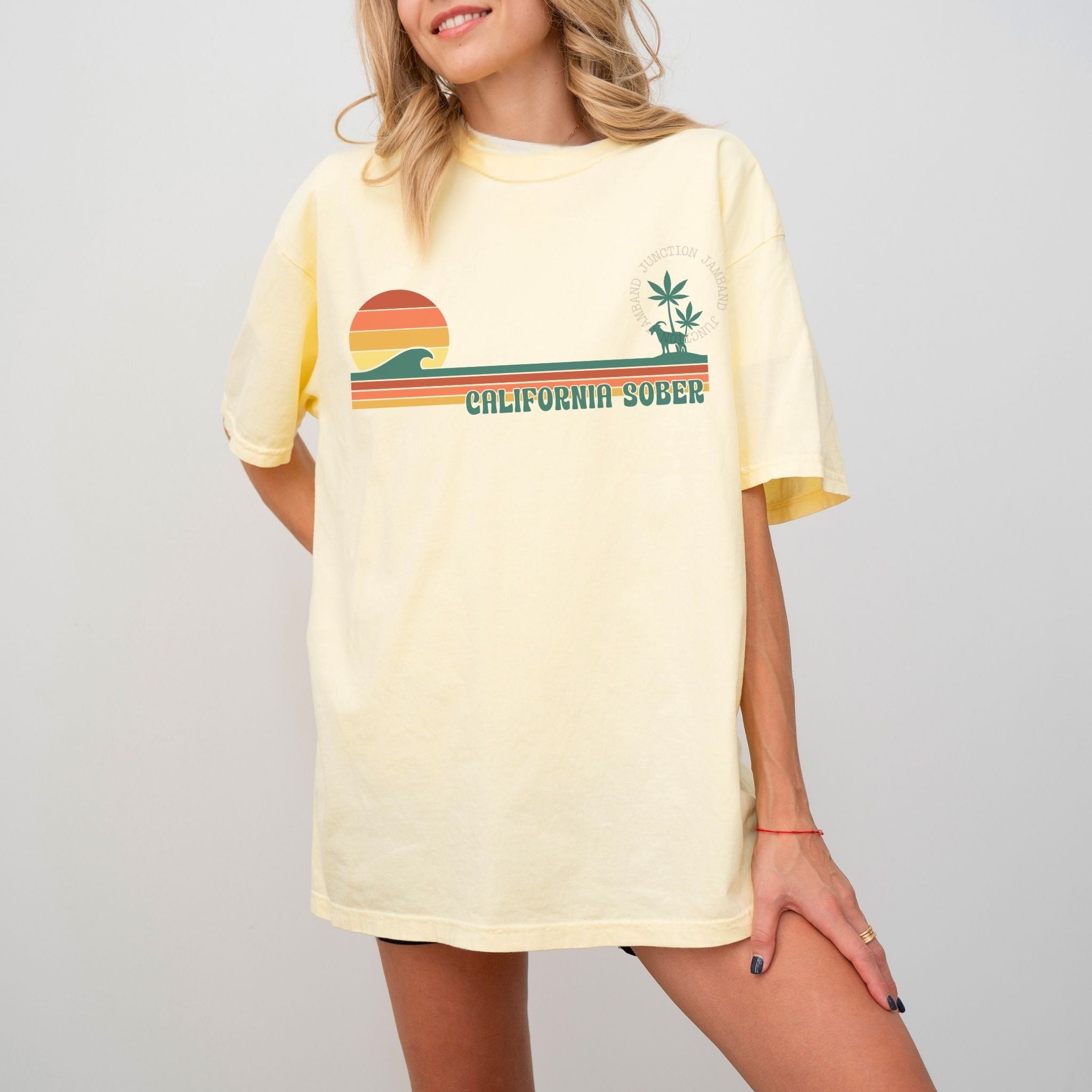 Original California Sober illustration inspired by Billy Strings’ timeless sound and touring vibe.