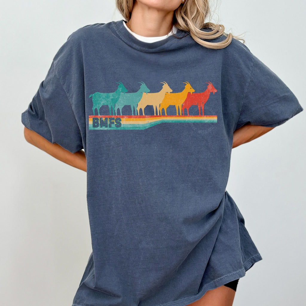 Billy Strings unisex tee with original Retro Goats artwork.