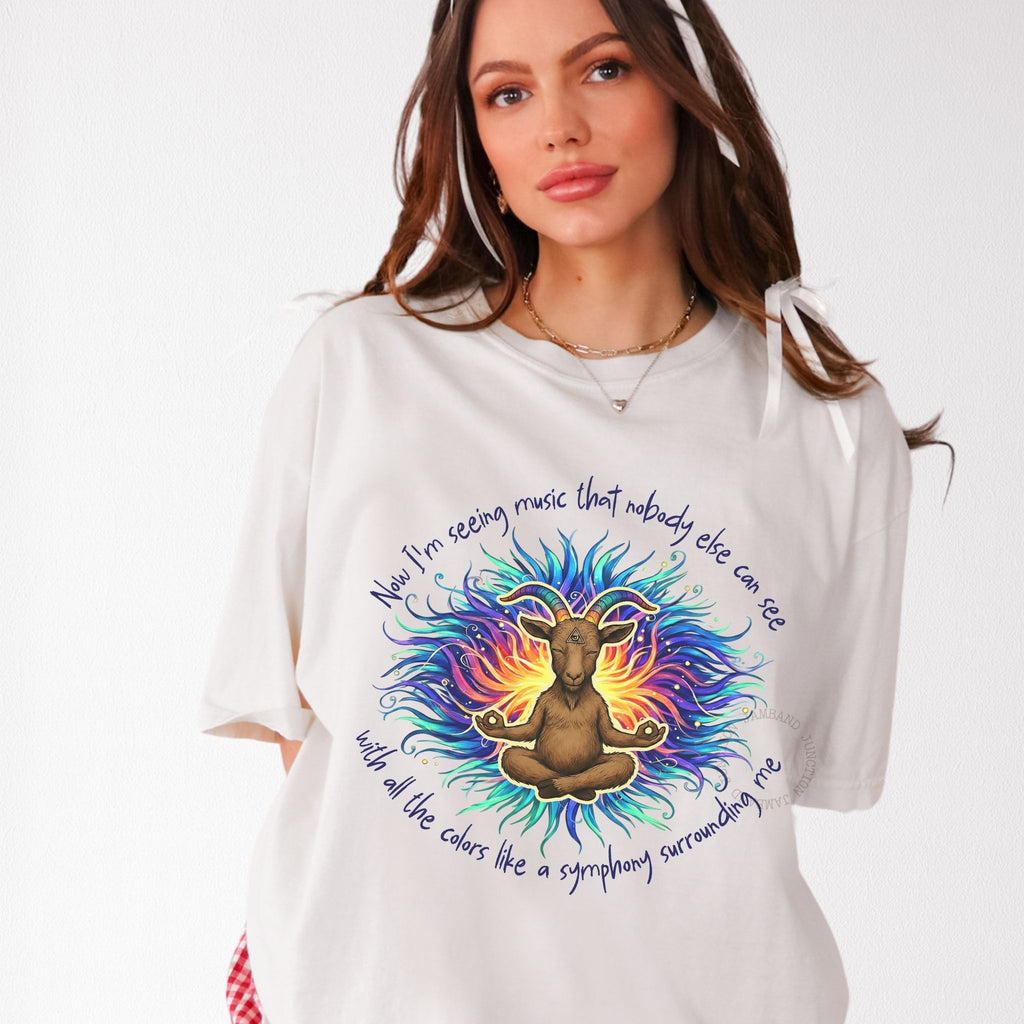 Billy Strings Heartbeat of America t-shirt featuring original artwork and Shakedown lot style design.