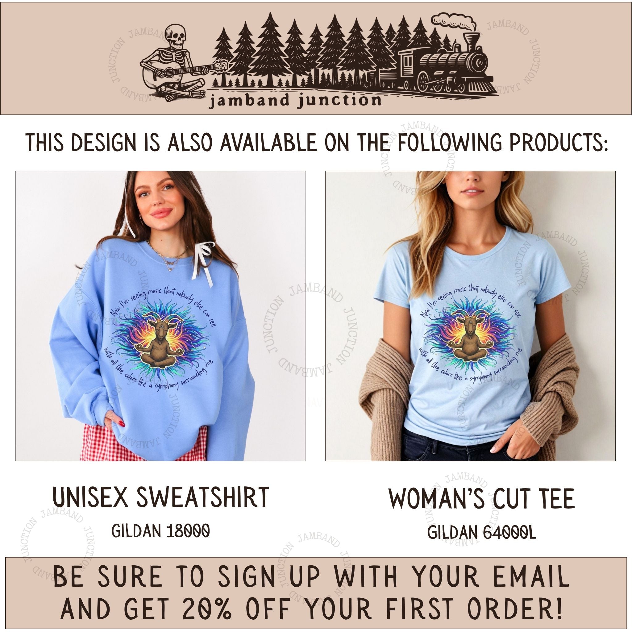 Billy Strings Heartbeat of America design is also available on these quality products from Jamband Junction.