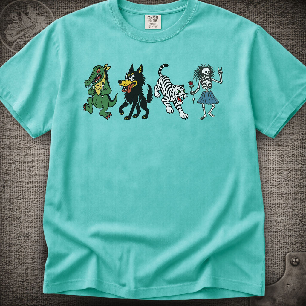 Jerry Garcia's Guitars | JGB & Grateful Dead Shakedown Lot Style T-Shirt