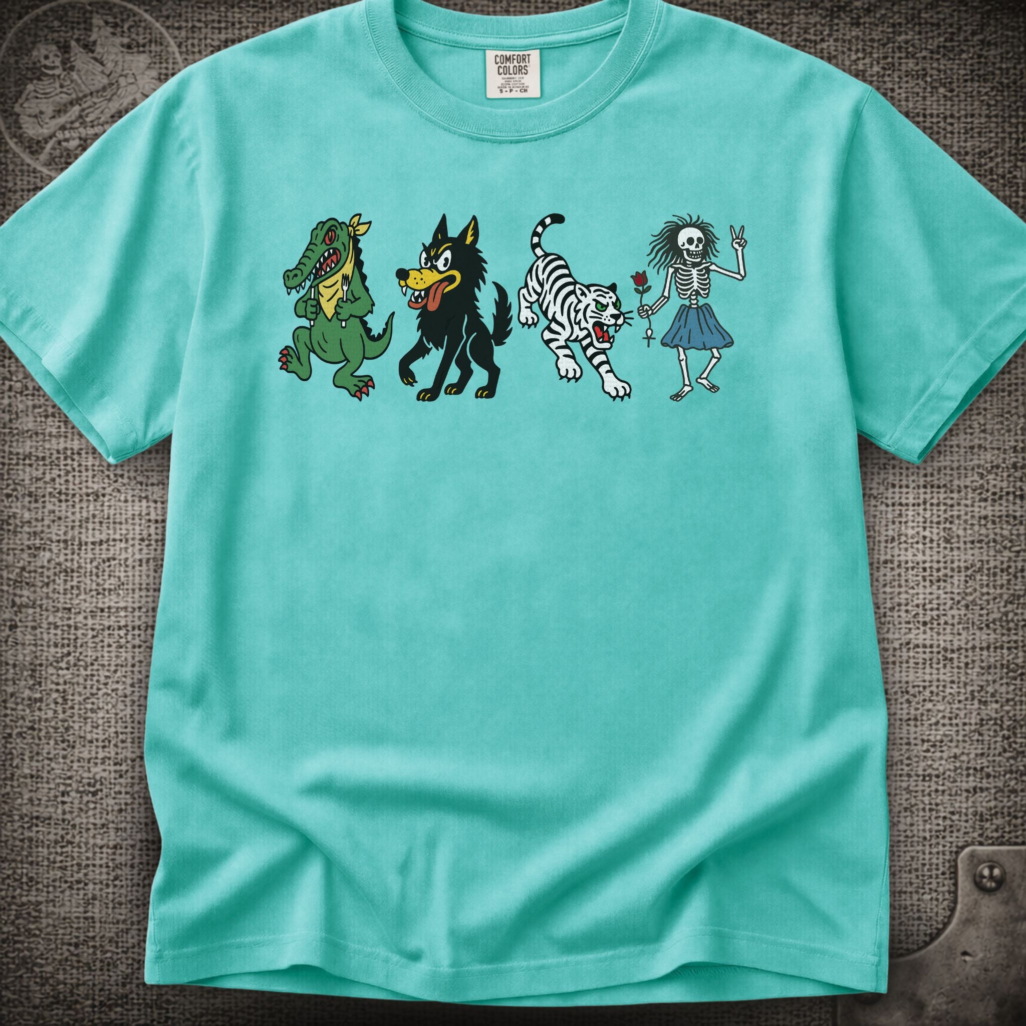 Jerry Garcia's Guitars | JGB & Grateful Dead Shakedown Lot Style T-Shirt