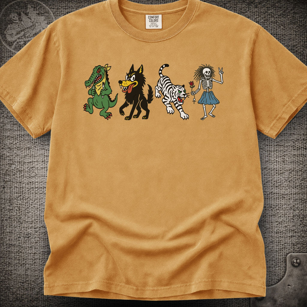 Jerry Garcia's Guitars | JGB & Grateful Dead Shakedown Lot Style T-Shirt