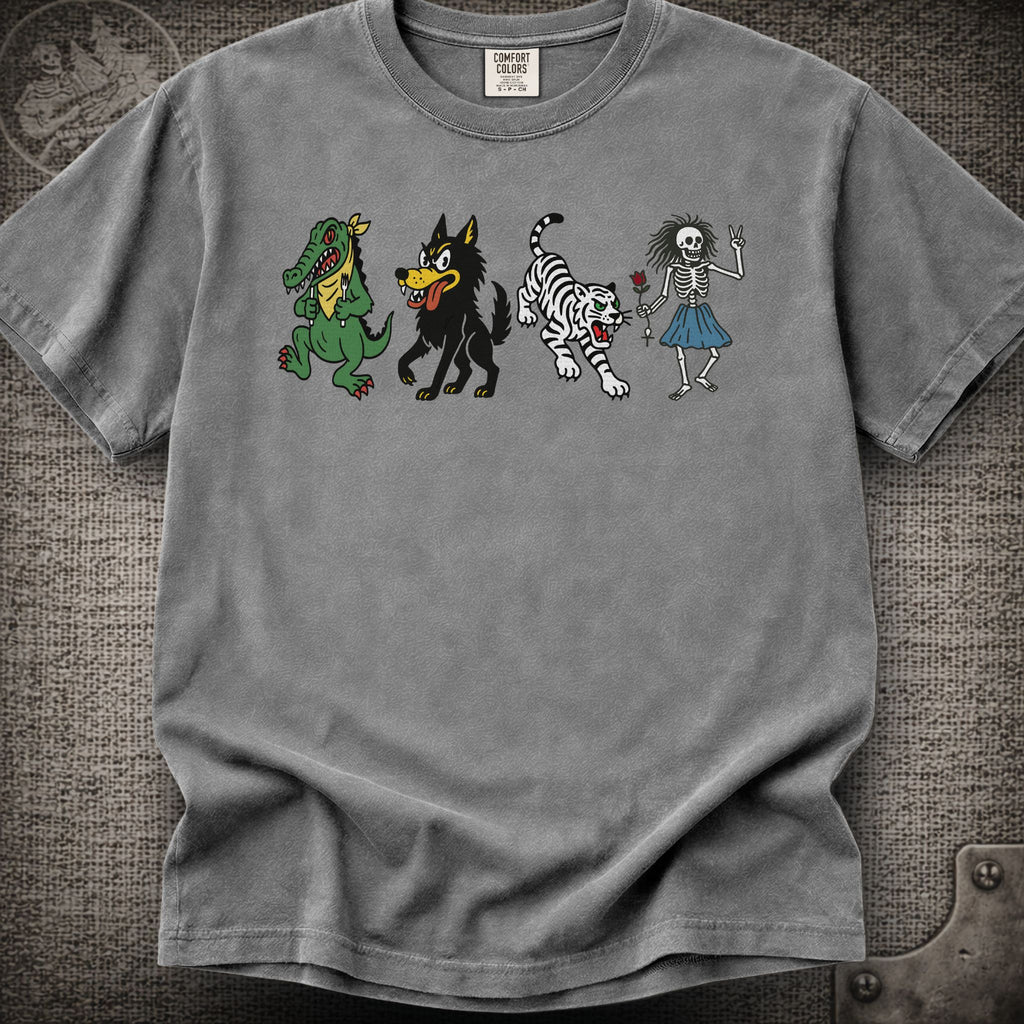 Jerry Garcia's Guitars | JGB & Grateful Dead Shakedown Lot Style T-Shirt