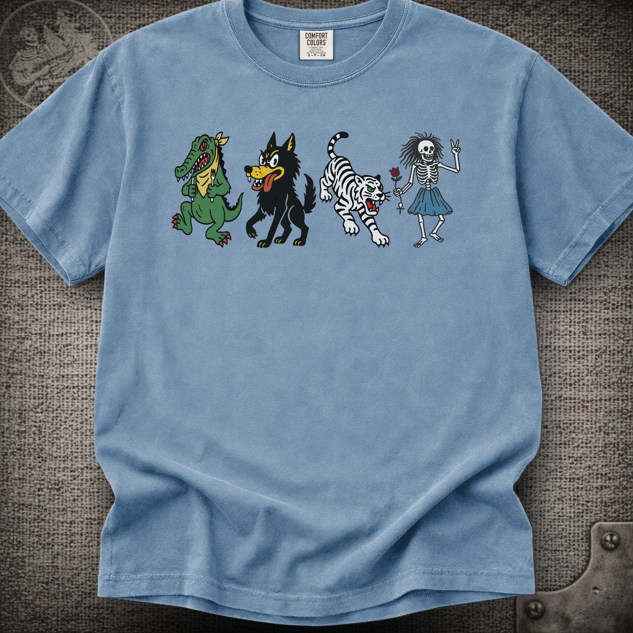 Jerry Garcia's Guitars | JGB & Grateful Dead Shakedown Lot Style T-Shirt