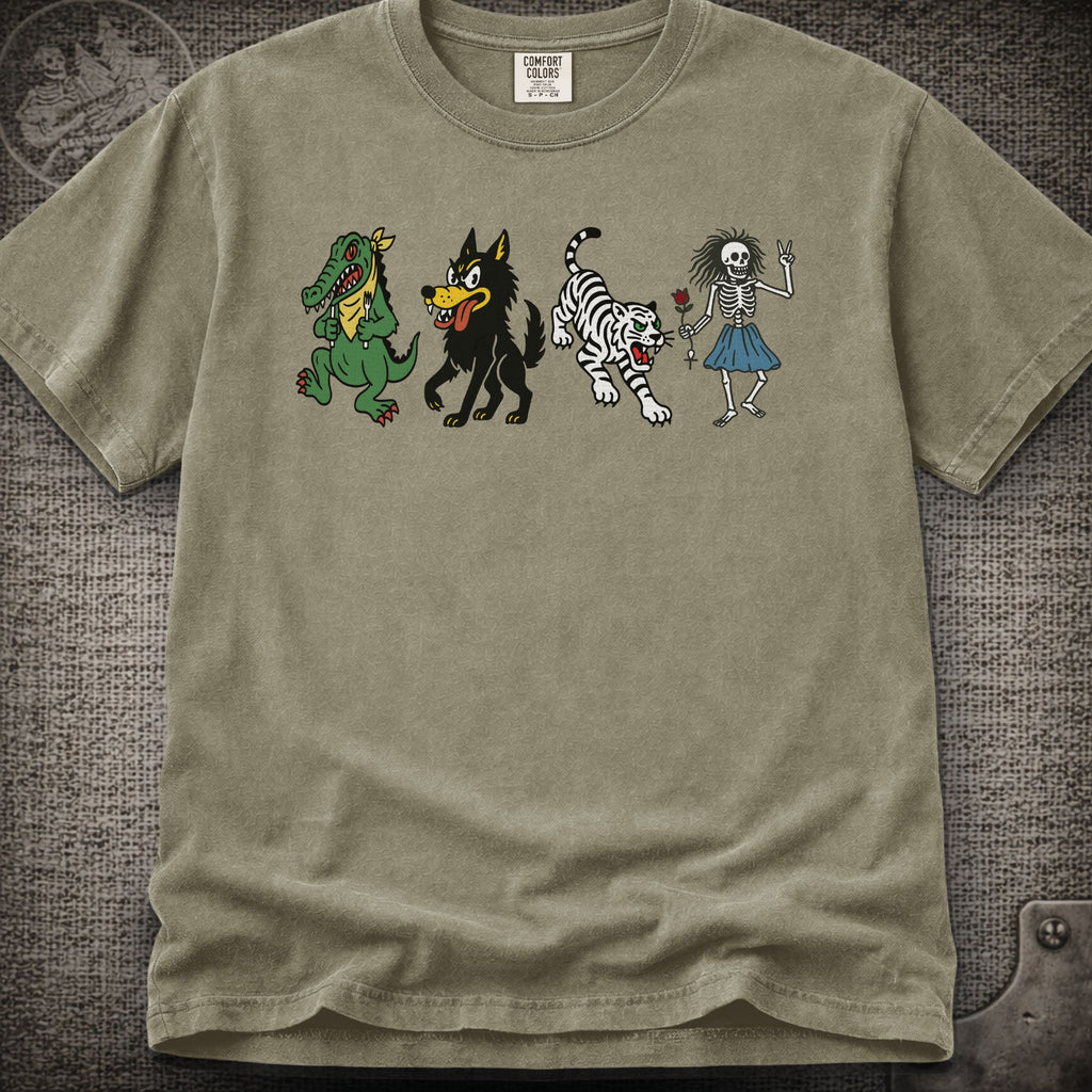 Jerry Garcia's Guitars | JGB & Grateful Dead Shakedown Lot Style T-Shirt
